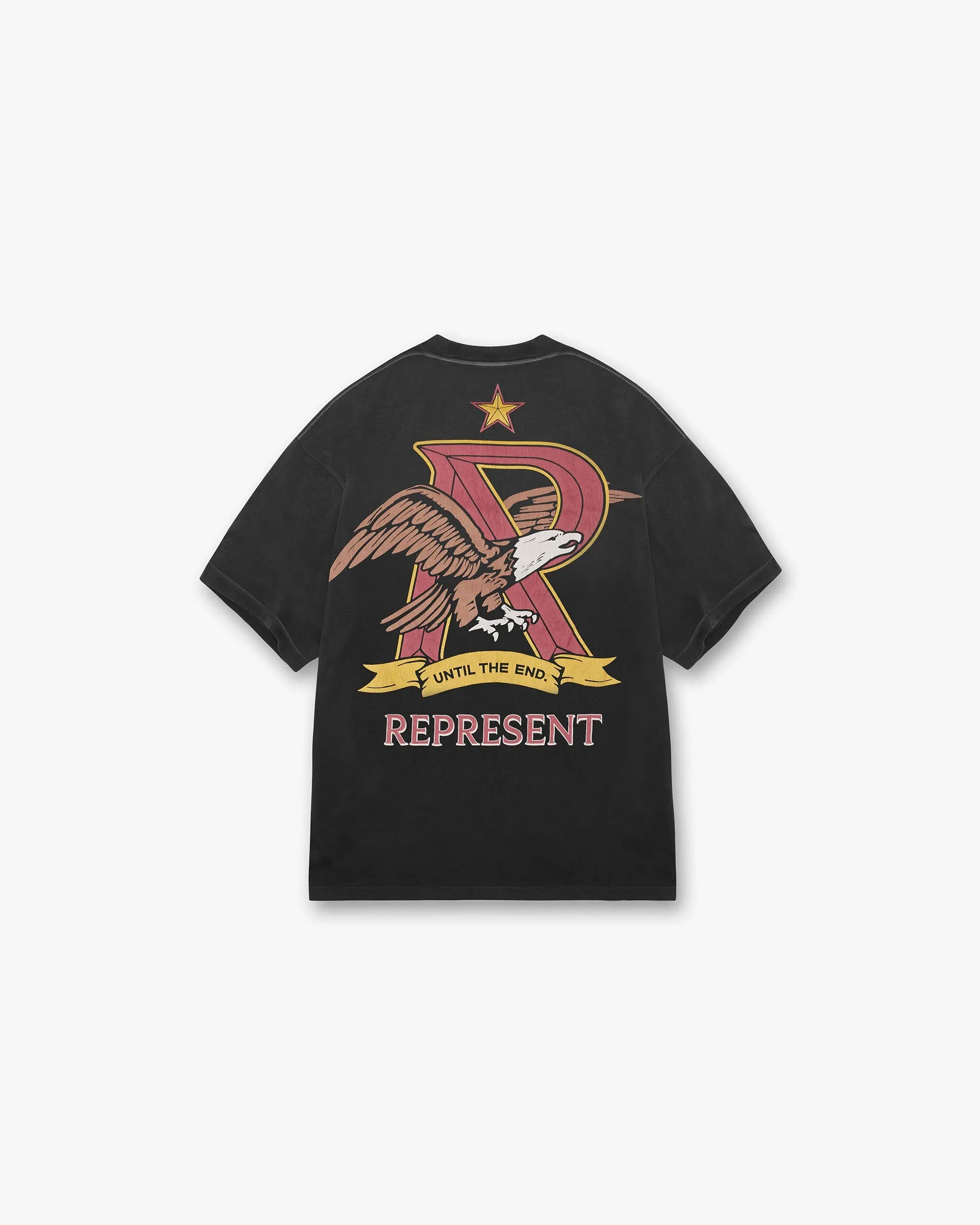 Represent X End Eagles T-Shirt - Stained Black sold by Represent product image thumbnail 2