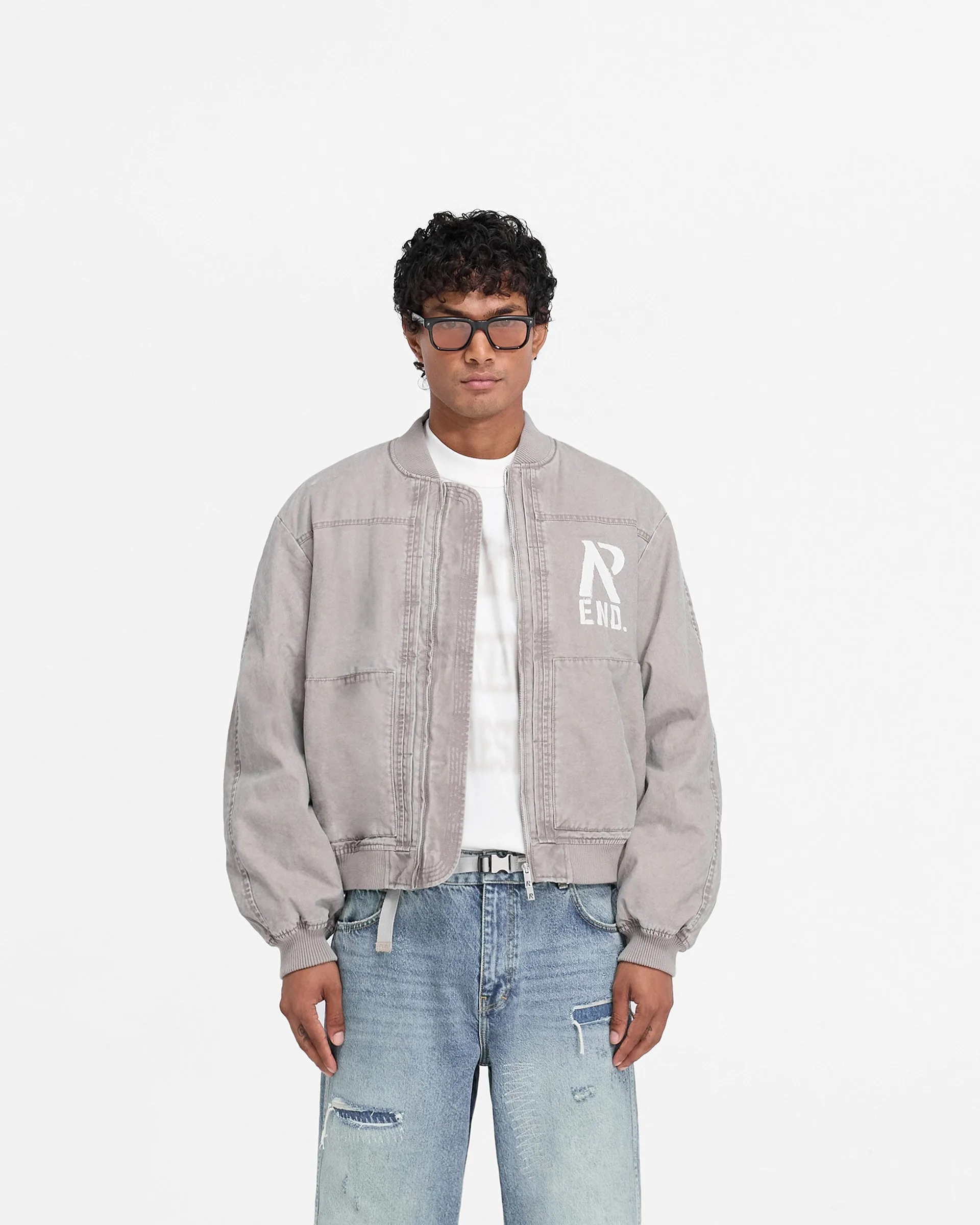 Represent X End Utility Bomber Jacket - Vintage Brown sold by Represent product image thumbnail 3