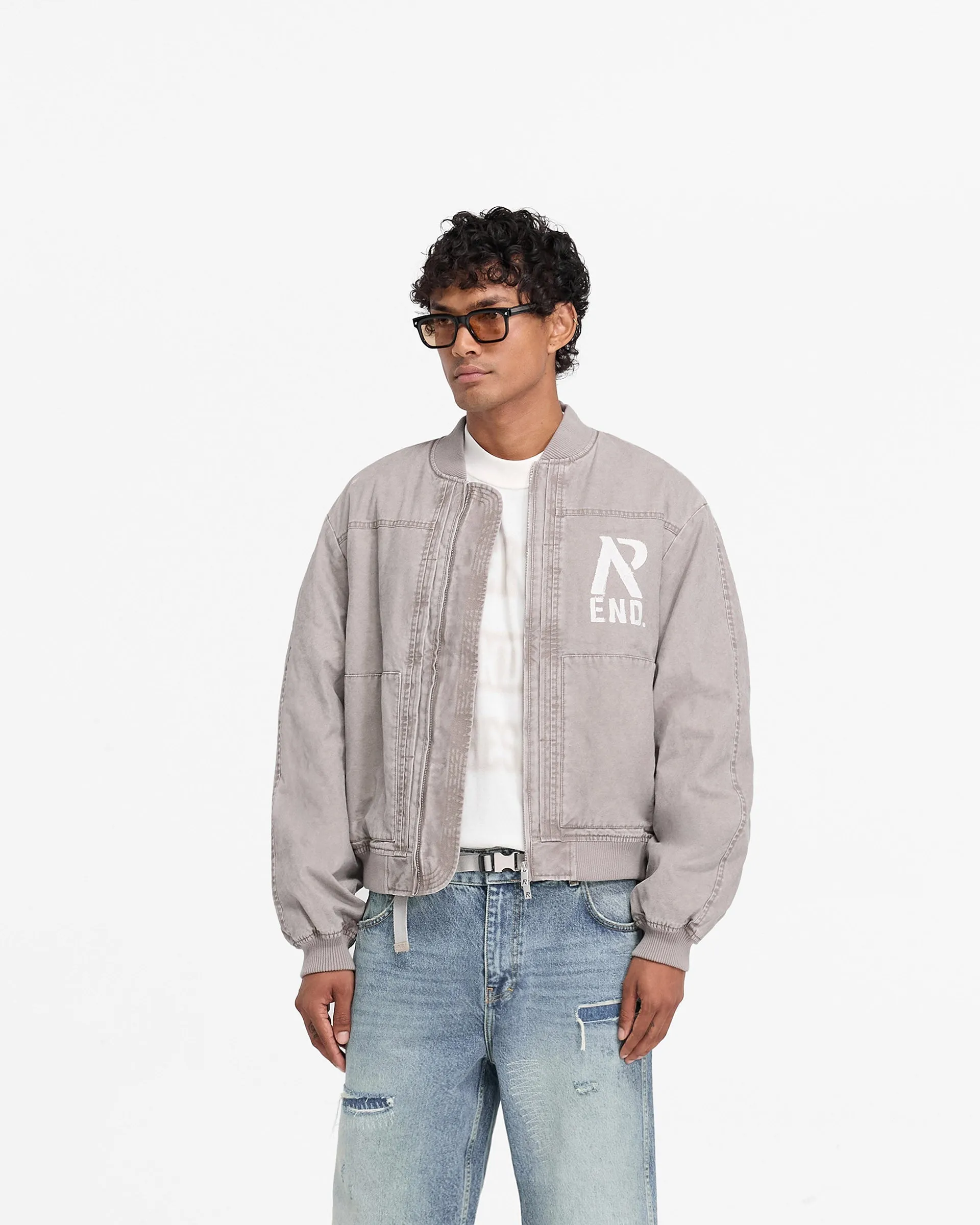 Represent X End Utility Bomber Jacket - Vintage Brown sold by Represent product image thumbnail 2