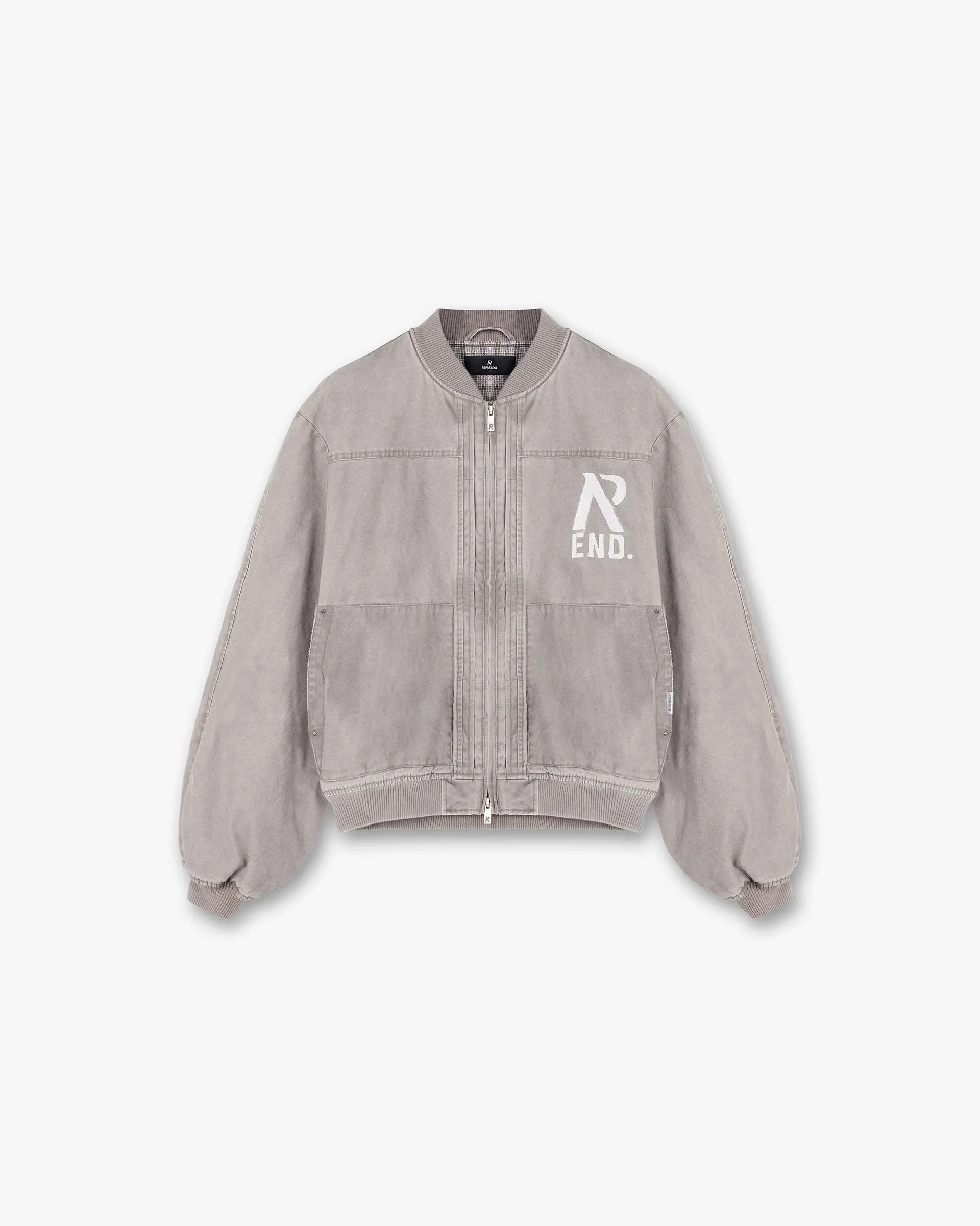 Represent X End Utility Bomber Jacket - Vintage Brown sold by Represent