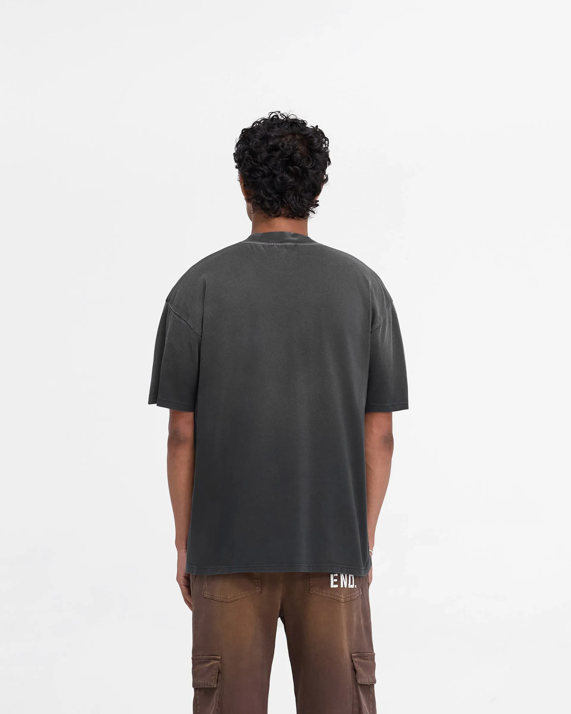 Represent X End Property Of T-Shirt - Stained Black sold by Represent product image thumbnail 4