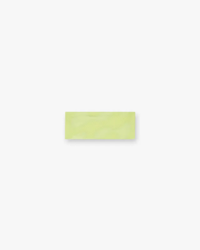 247 Future Terrains Headband - Shadow Lime made by Represent