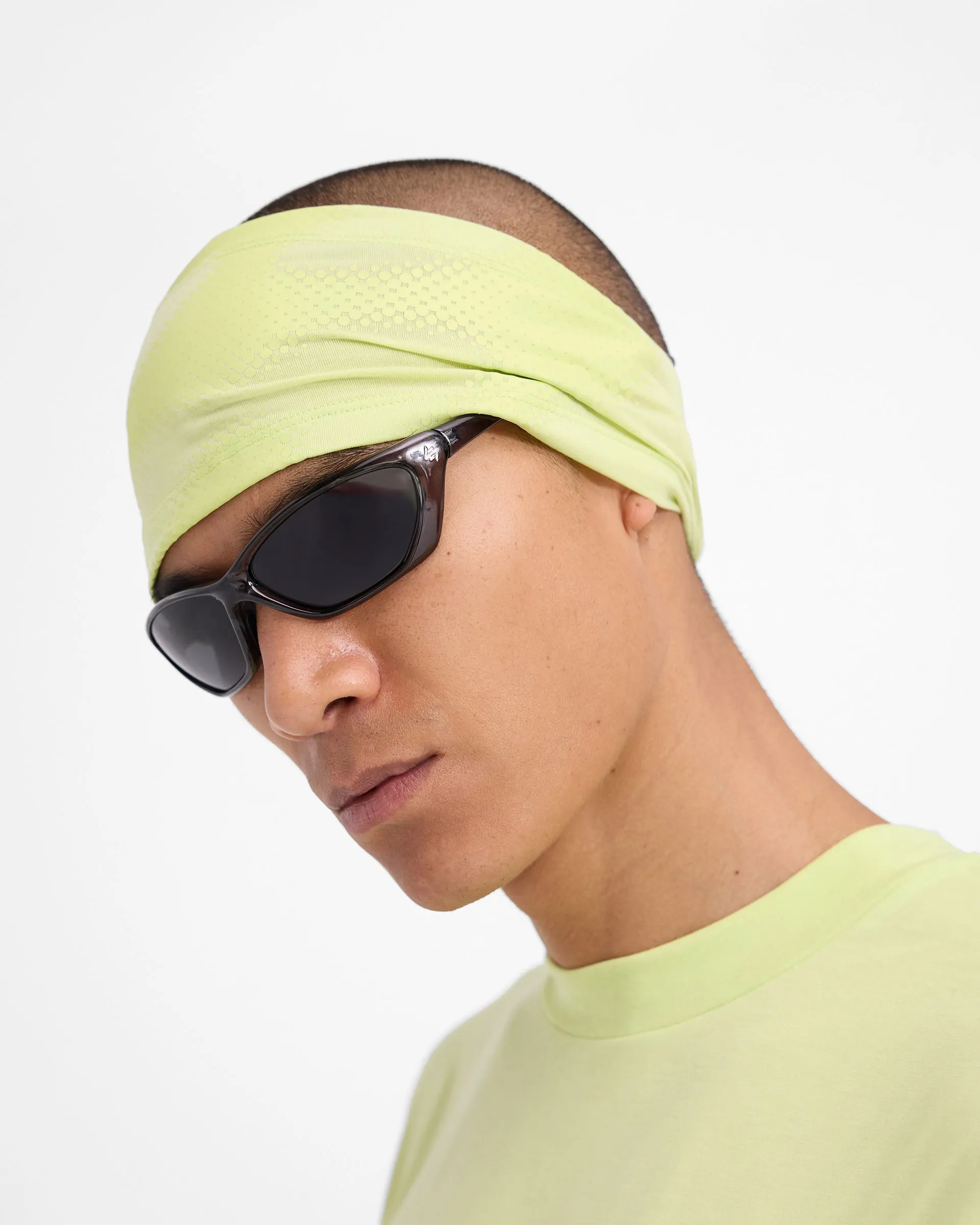 247 Future Terrains Headband - Shadow Lime sold by Represent product image thumbnail 2