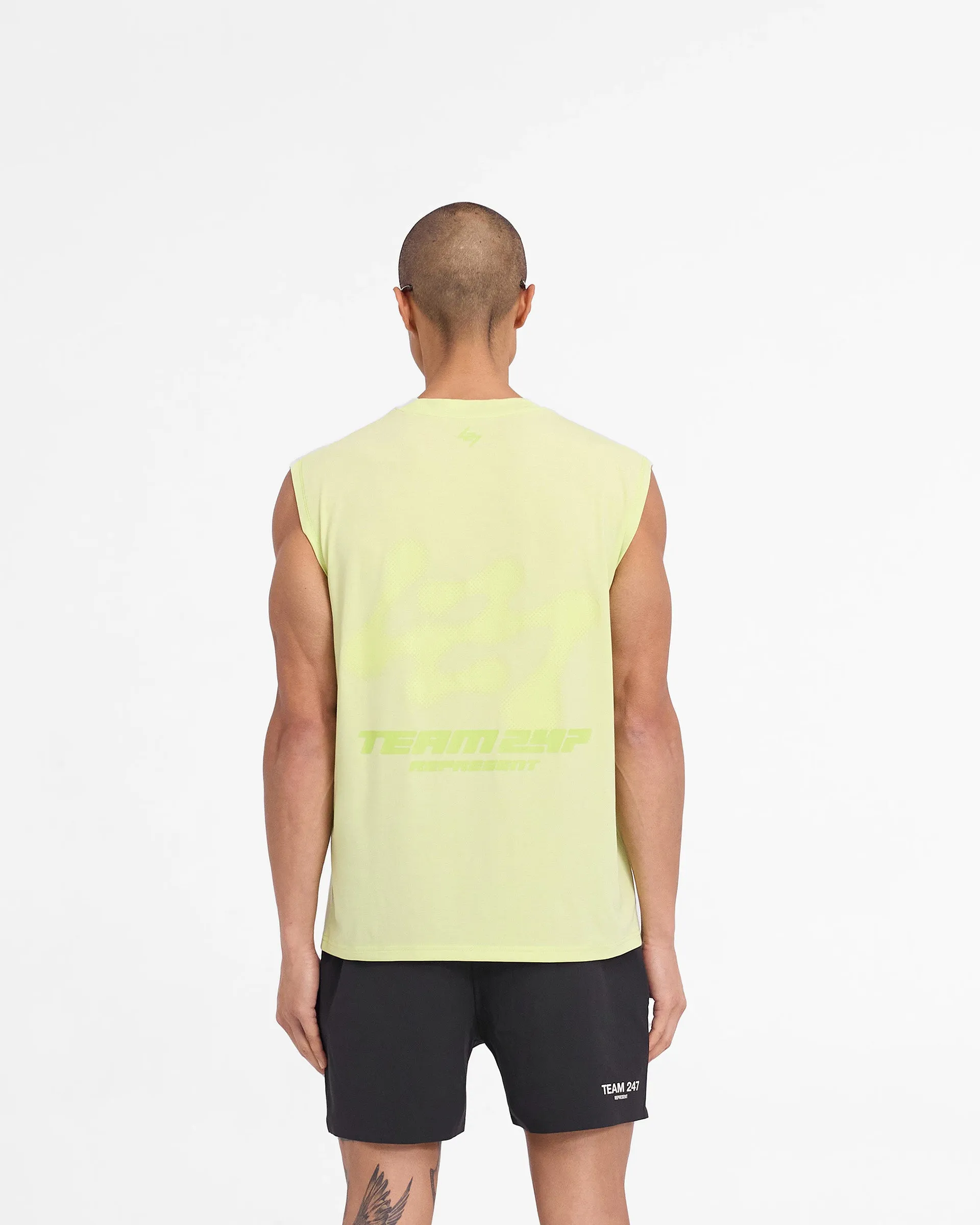 247 Future Terrains Oversized Tank - Shadow Lime sold by Represent product image thumbnail 5