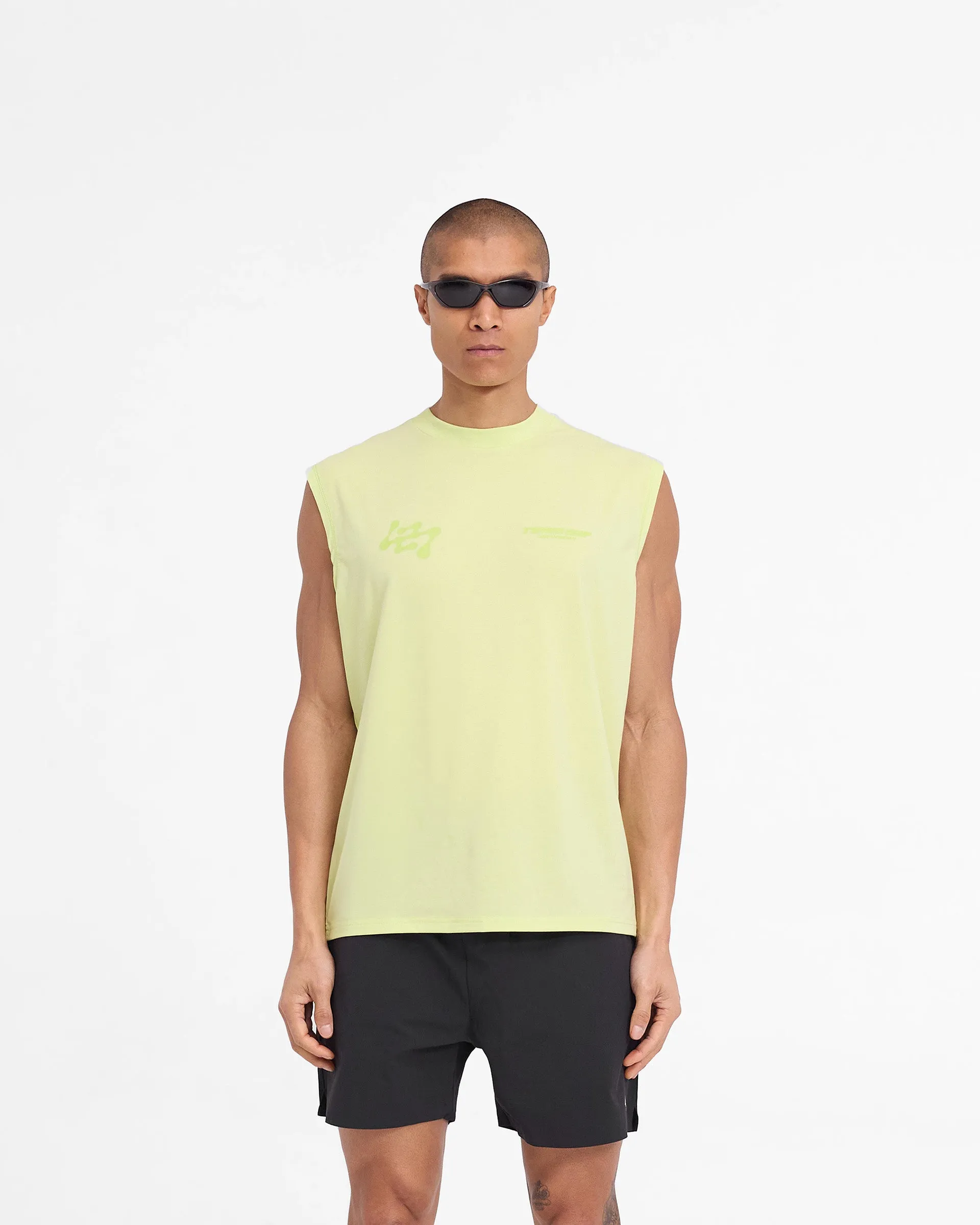 247 Future Terrains Oversized Tank - Shadow Lime sold by Represent product image thumbnail 3