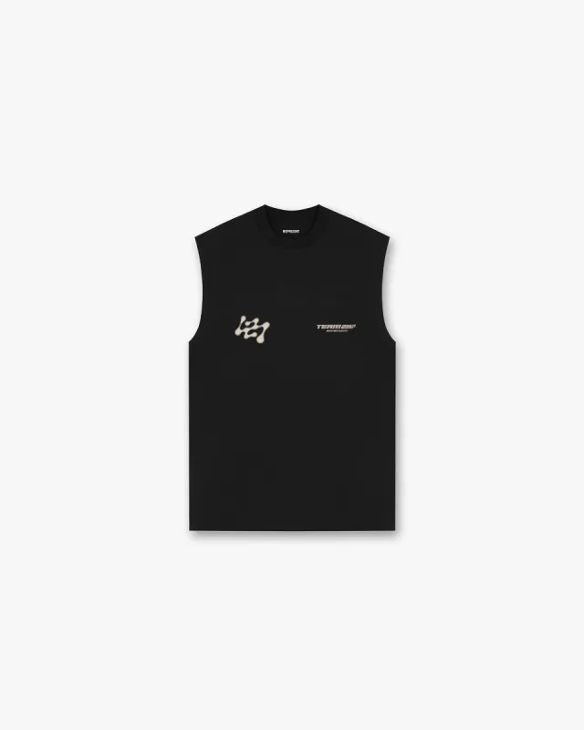 247 Future Terrains Oversized Tank - Black sold by Represent