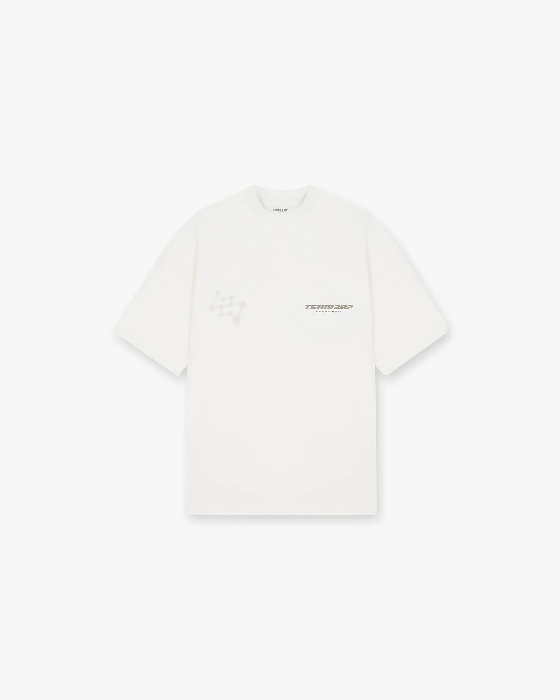 247 Future Terrains Oversized T-Shirt - Flat White sold by Represent