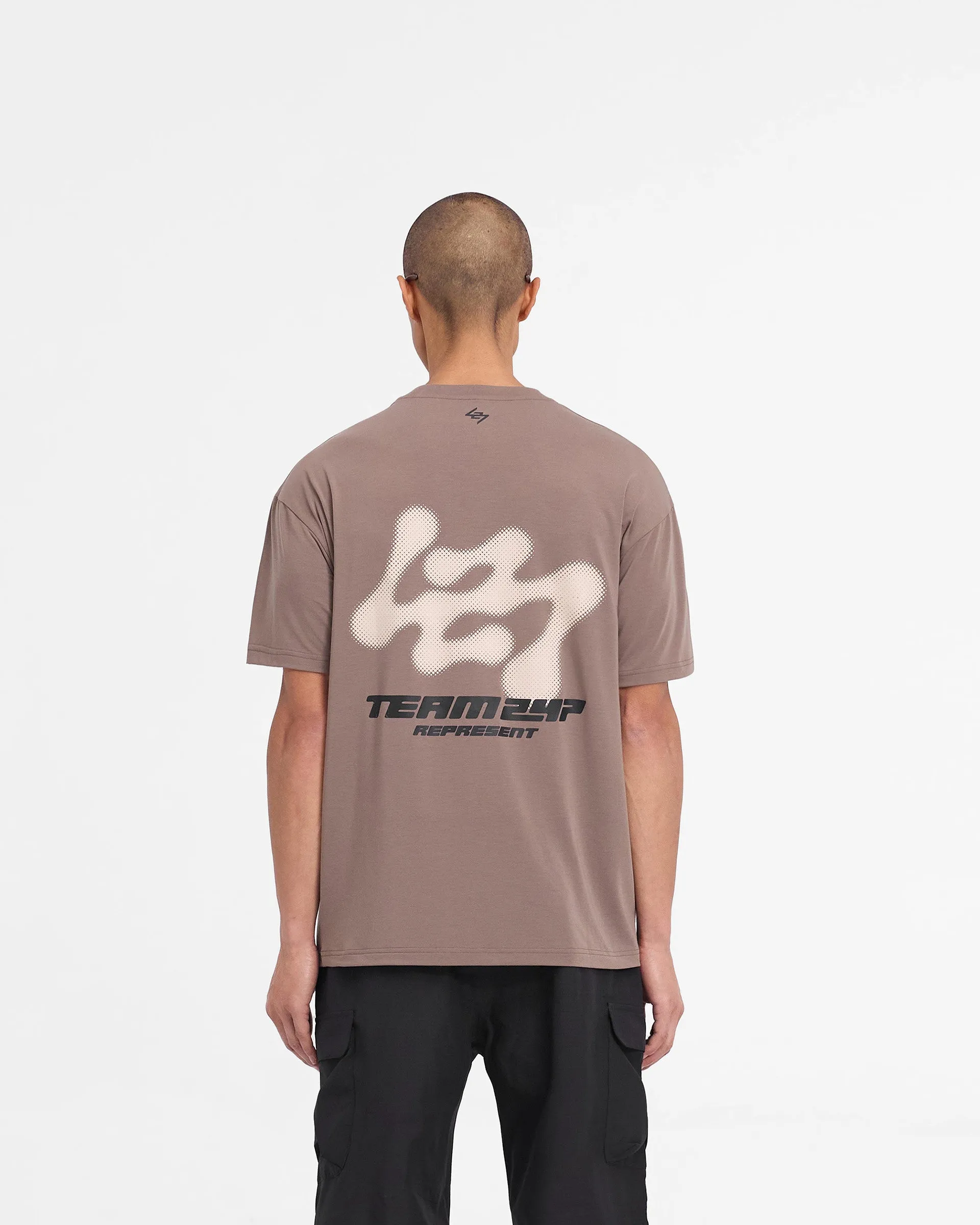 247 Future Terrains Oversized T-Shirt - Umber sold by Represent product image thumbnail 5
