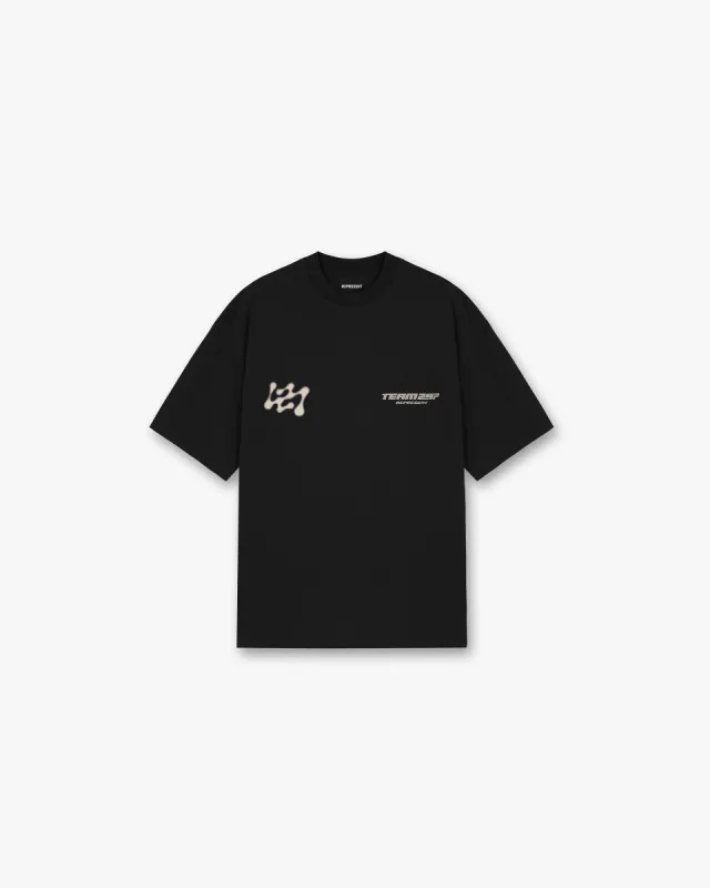 247 Future Terrains Oversized T-Shirt - Black sold by Represent