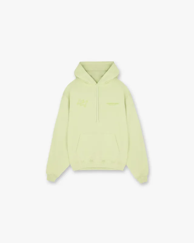 247 Future Terrains Oversized Hoodie - Shadow Lime sold by Represent