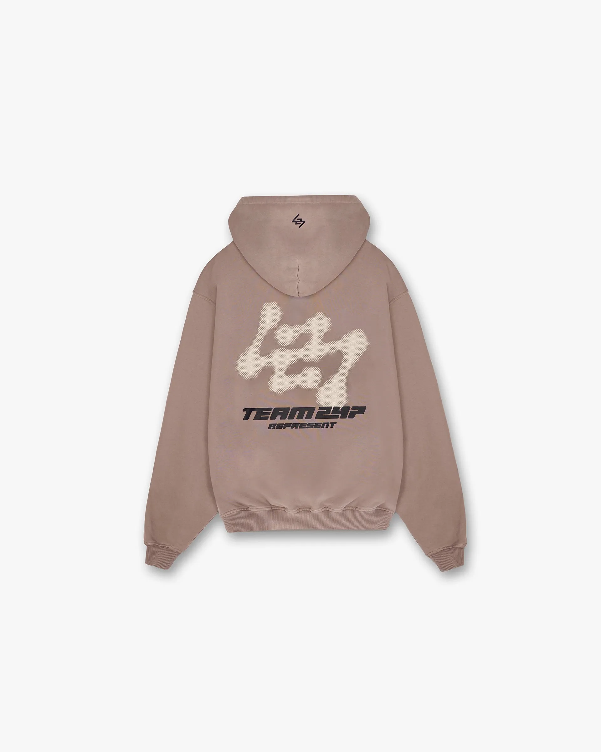 247 Future Terrains Oversized Hoodie - Umber sold by Represent product image thumbnail 2