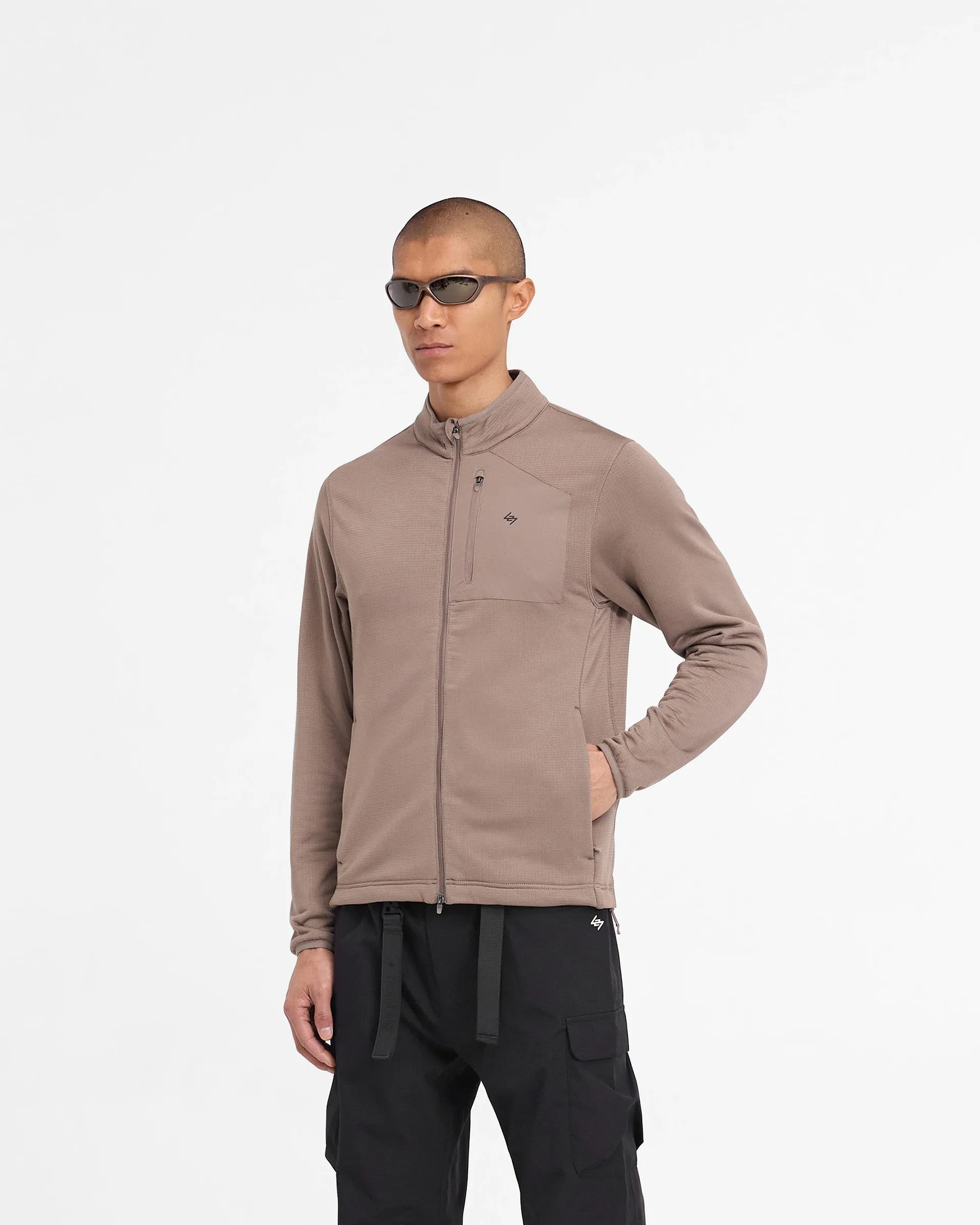 247 Full Zip Fleece - Umber sold by Represent product image thumbnail 2