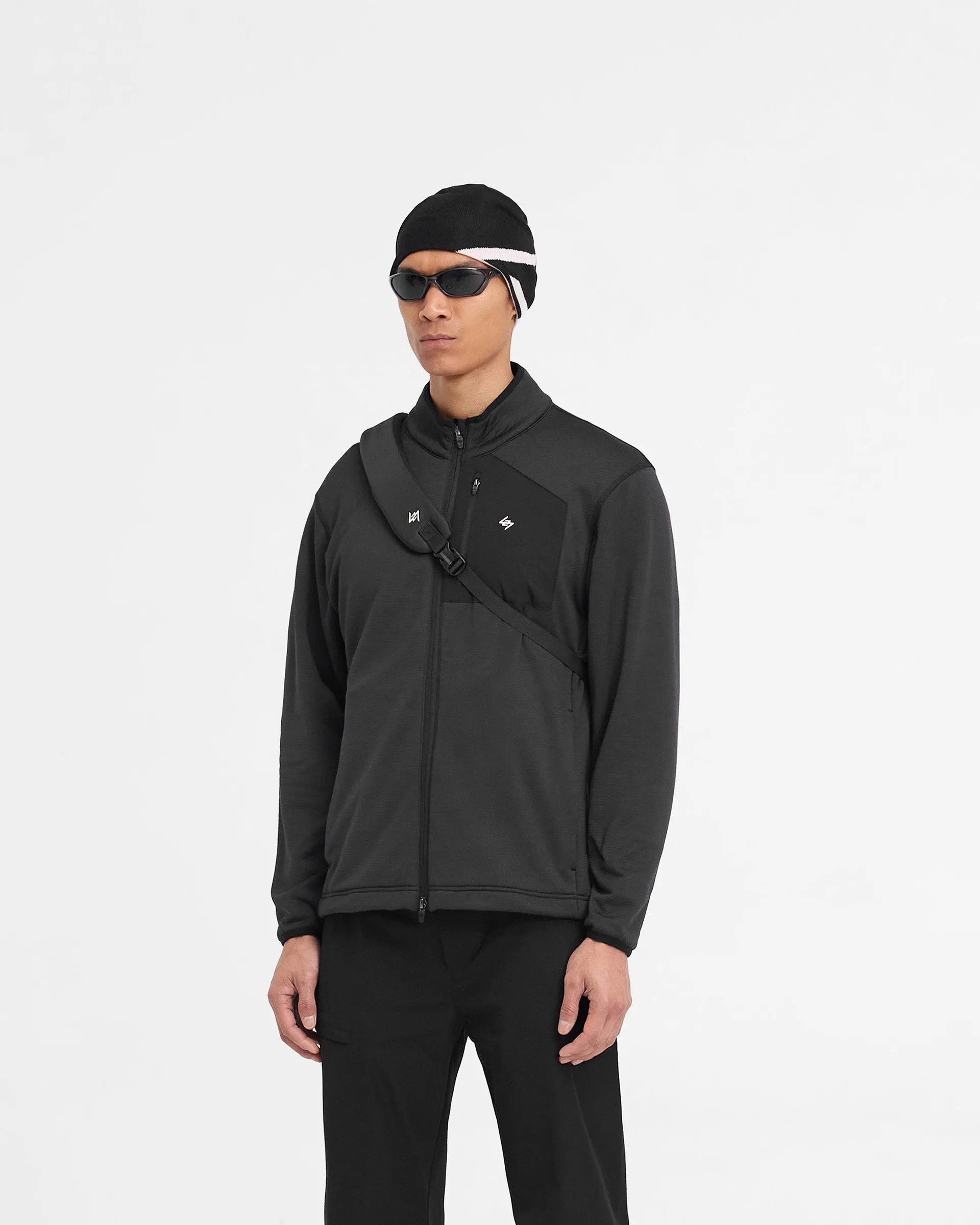 247 Full Zip Fleece - Black sold by Represent product image thumbnail 2