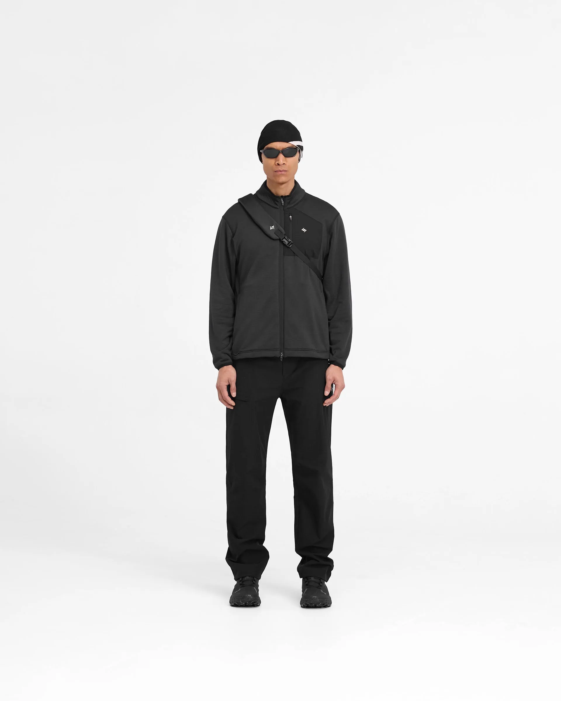 247 Full Zip Fleece - Black sold by Represent product image thumbnail 5