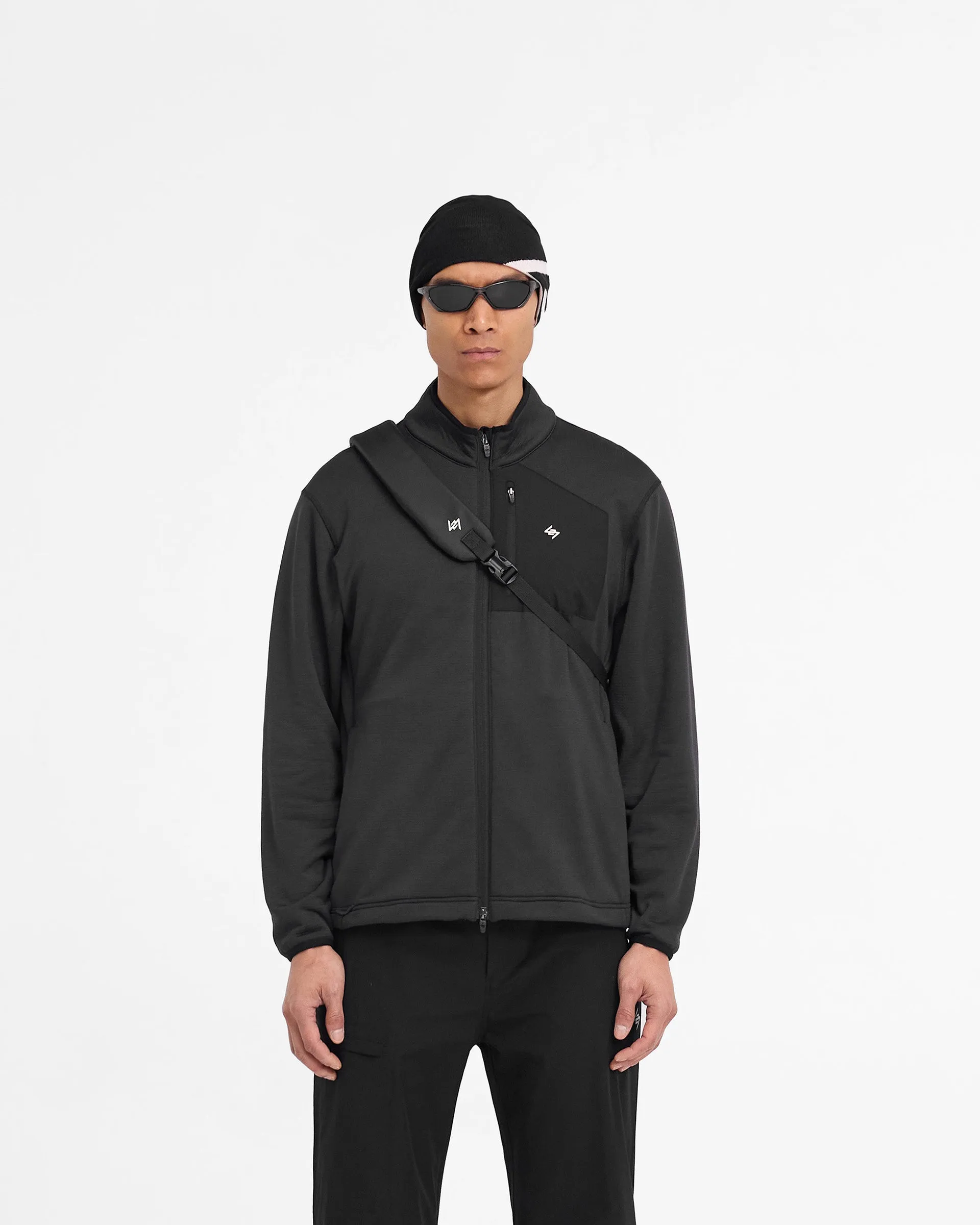 247 Full Zip Fleece - Black sold by Represent product image thumbnail 3