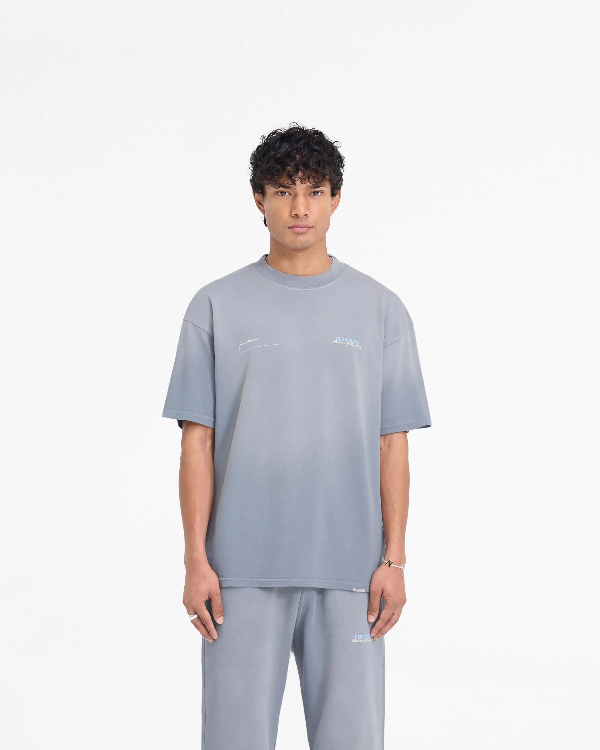Patron Of The Club T-Shirt - Washed Grey sold by Represent product image thumbnail 3