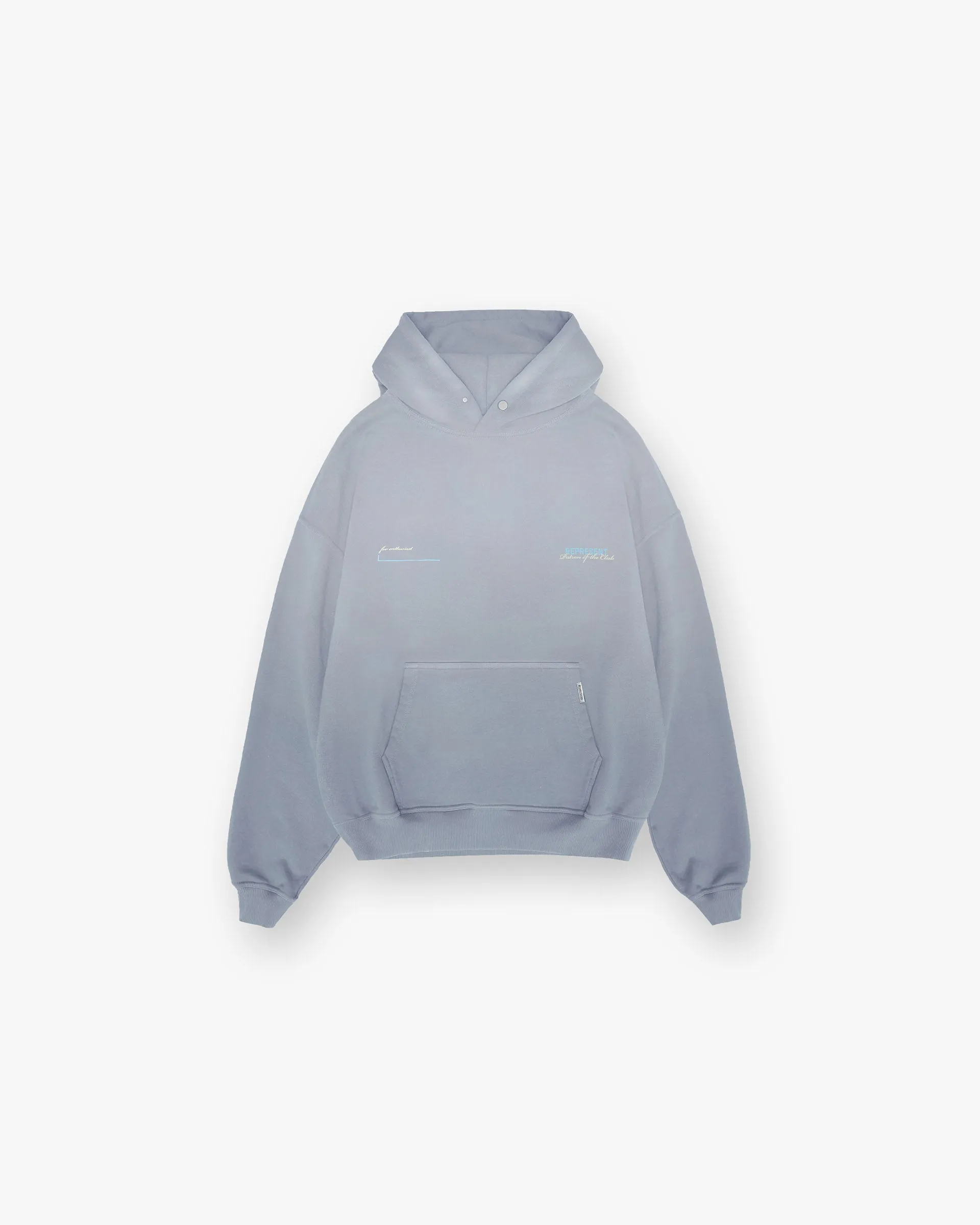 Patron Of The Club Hoodie - Washed Grey sold by Represent