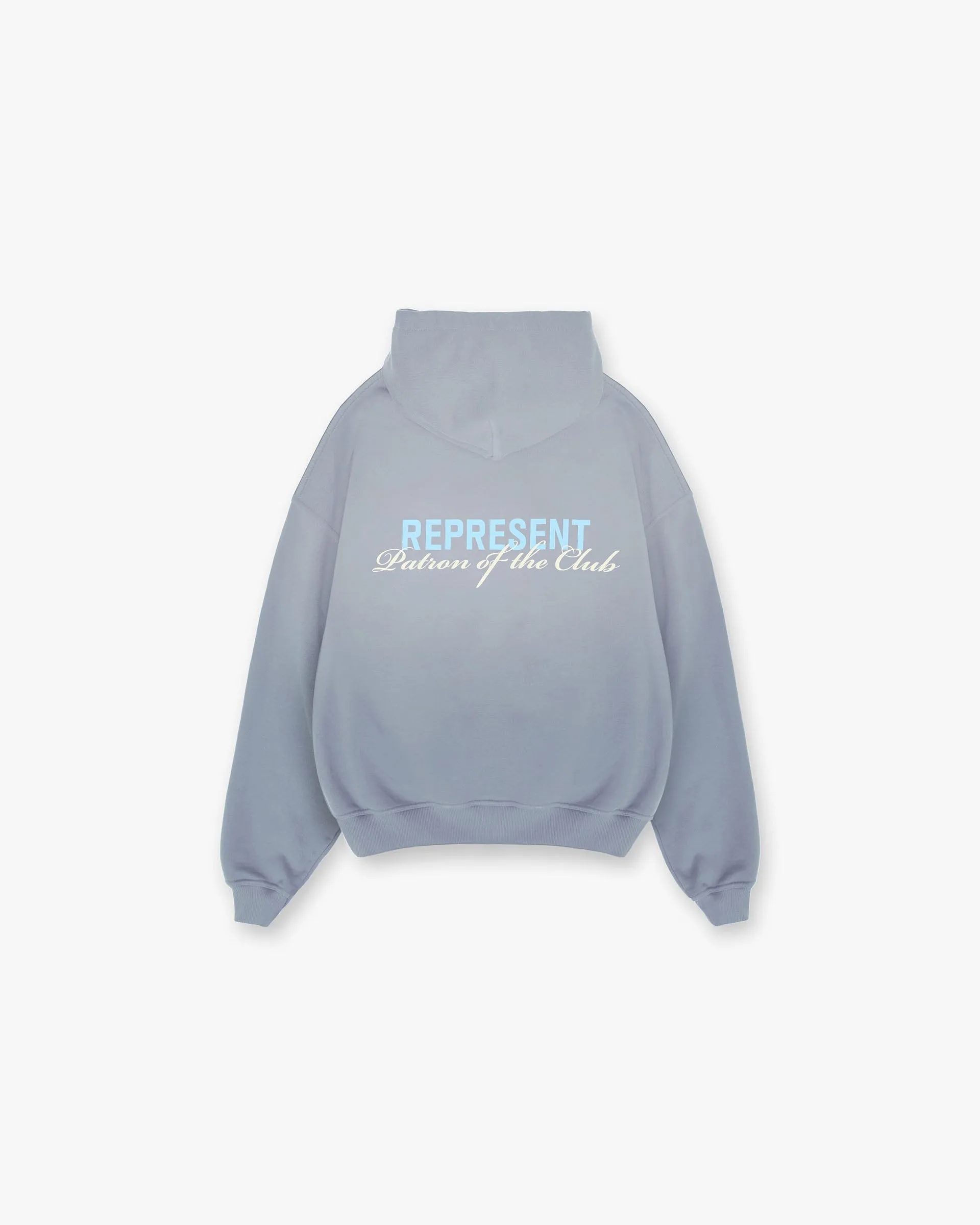 Patron Of The Club Hoodie - Washed Grey sold by Represent product image thumbnail 2