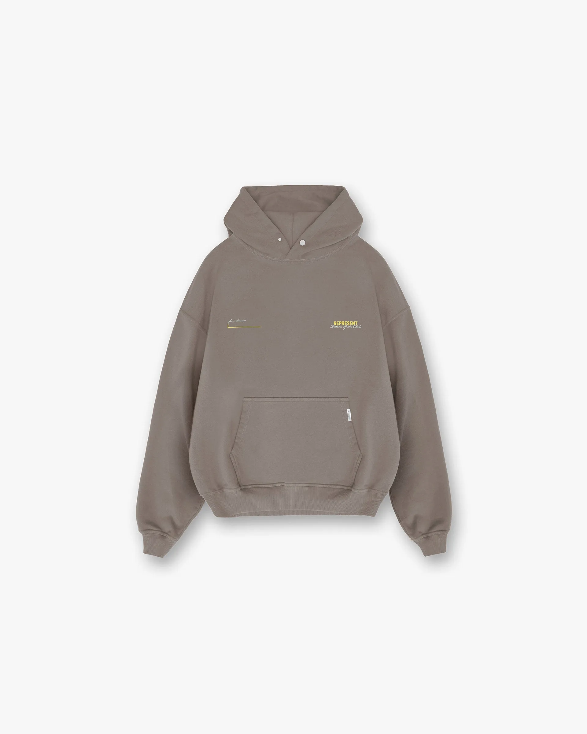 Patron Of The Club Hoodie - Washed Olive sold by Represent
