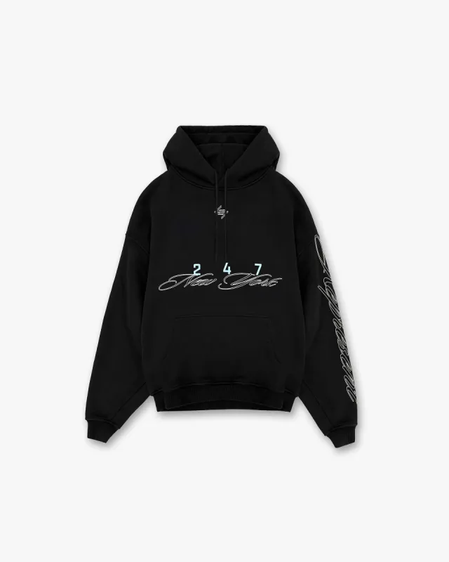 247 New York Hoodie - Black sold by Represent