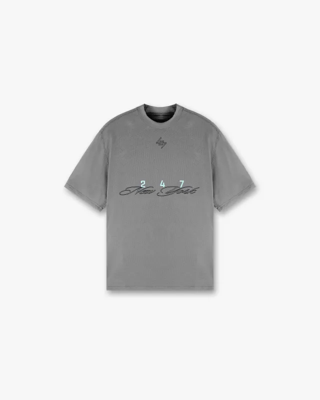 247 New York T-Shirt - Smoke sold by Represent