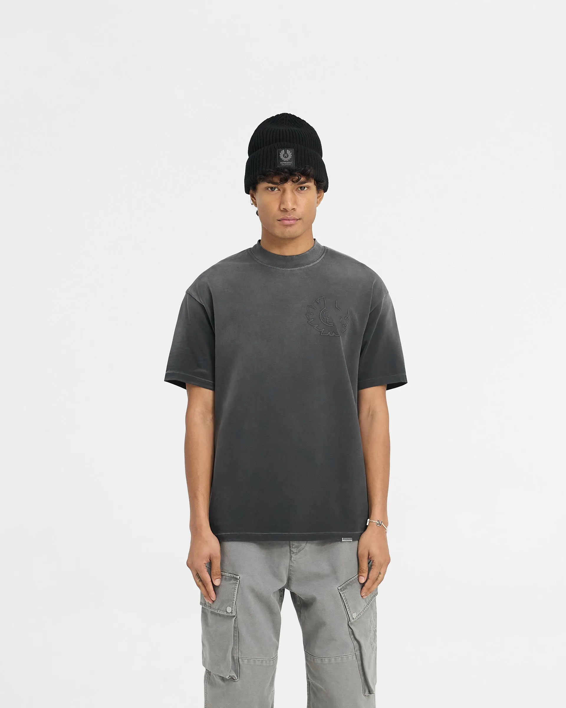 Represent X Belstaff Outline Phoenix T-Shirt - Shadow sold by Represent product image thumbnail 3