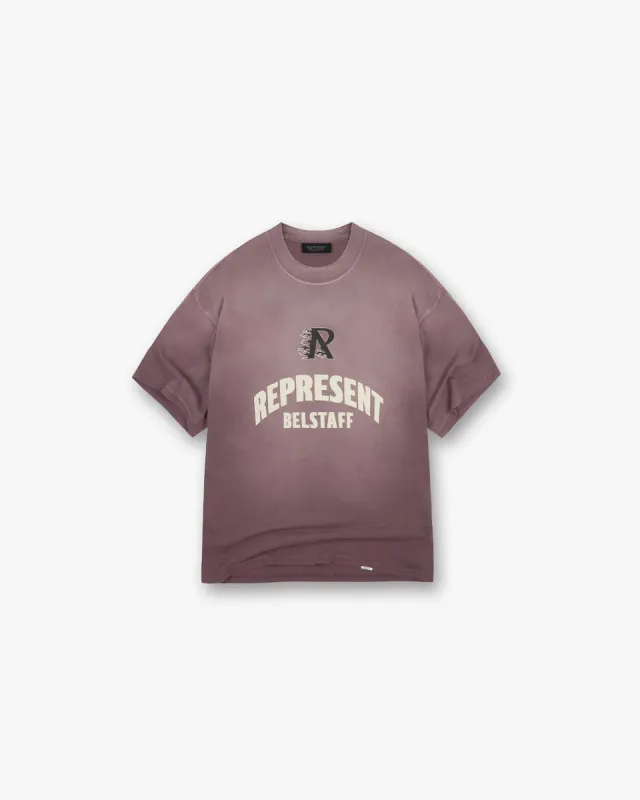 Represent X Belstaff Flame Phoenix T-Shirt - Plum made by Represent