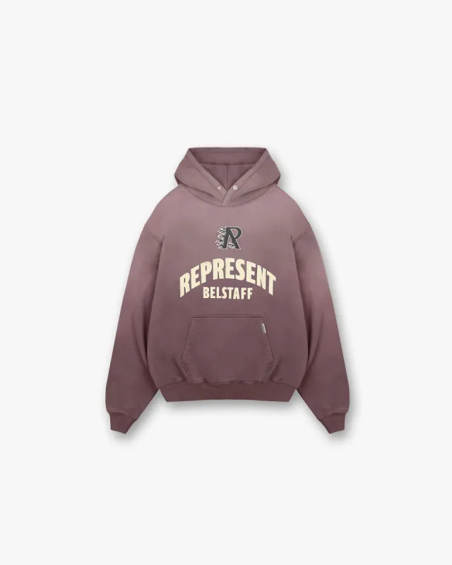 Represent X Belstaff Flame Phoenix Hoodie - Plum sold by Represent