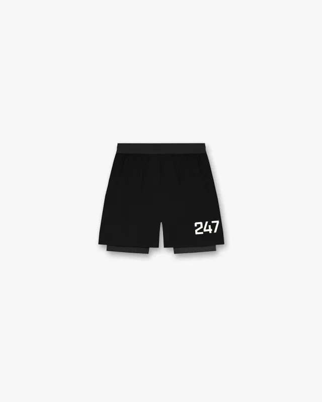 JadedLondon 【Black Vapor 3/4 Shorts】 Black Vapor 3/4 Shorts | Jaded London | Clothing