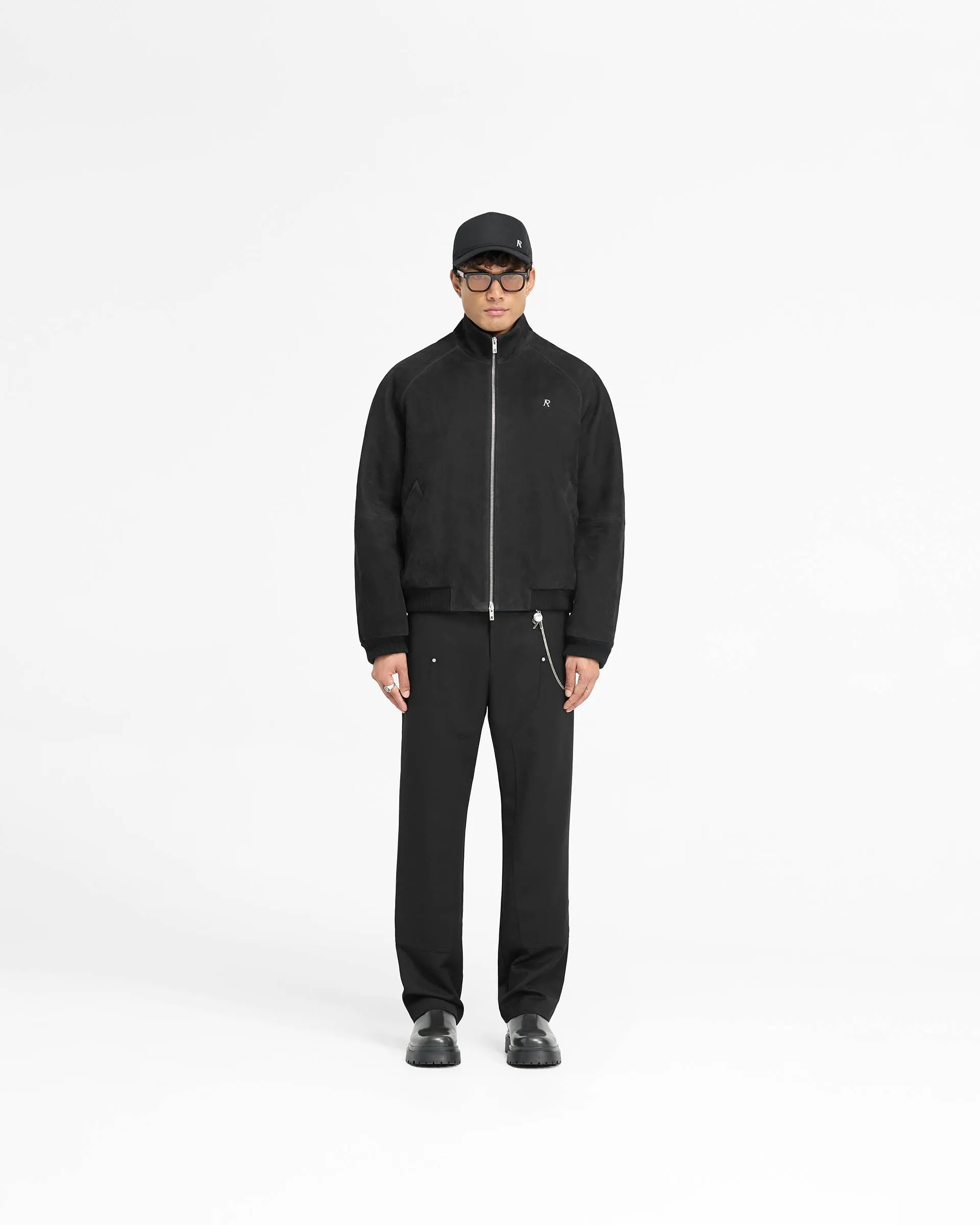Suede Bomber - Black sold by Represent product image thumbnail 5