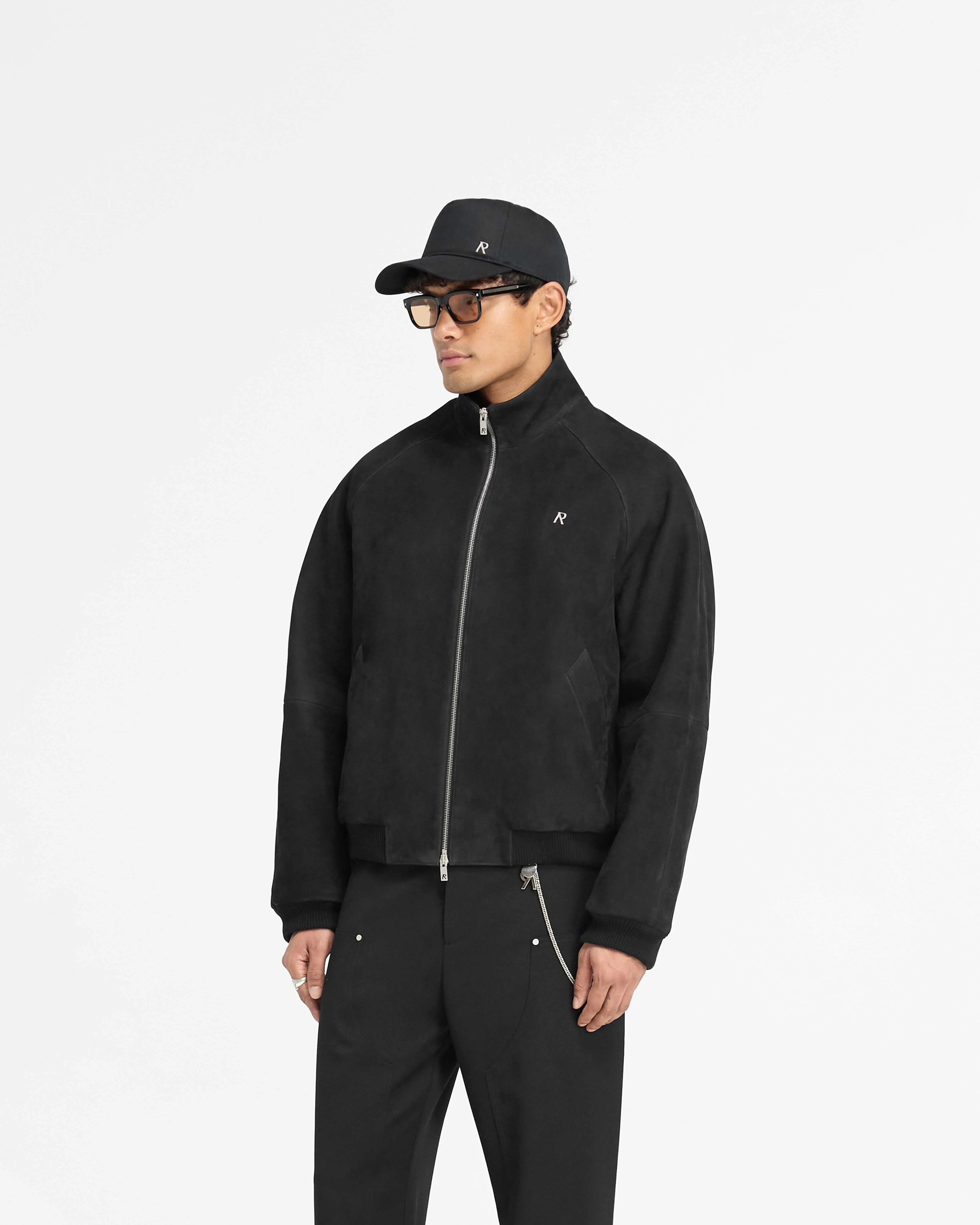 Suede Bomber - Black sold by Represent product image thumbnail 2