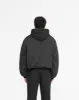 Nylon Hooded Bomber Jacket - Black sold by Represent
