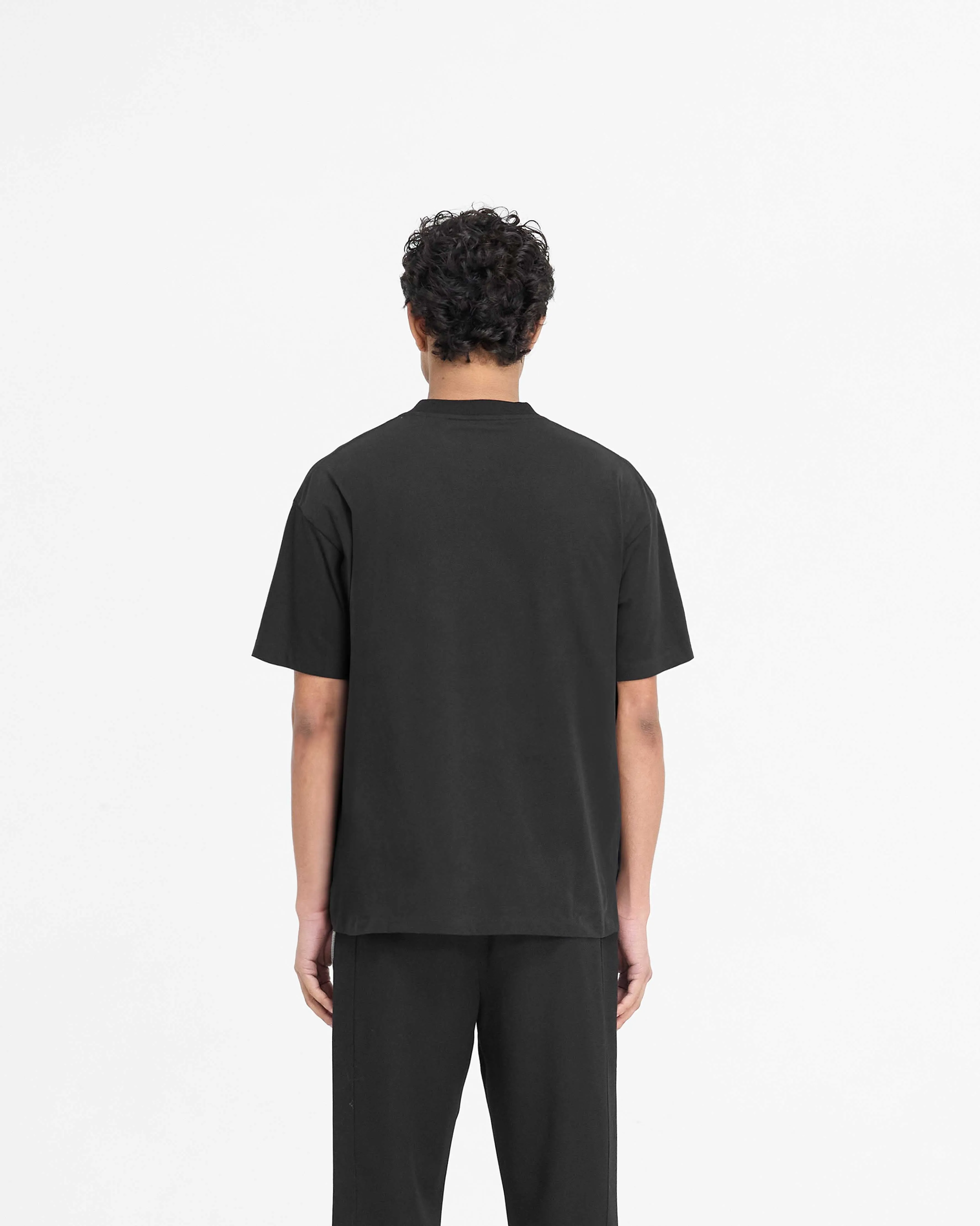 Script Logo T-Shirt - Black sold by Represent product image thumbnail 4