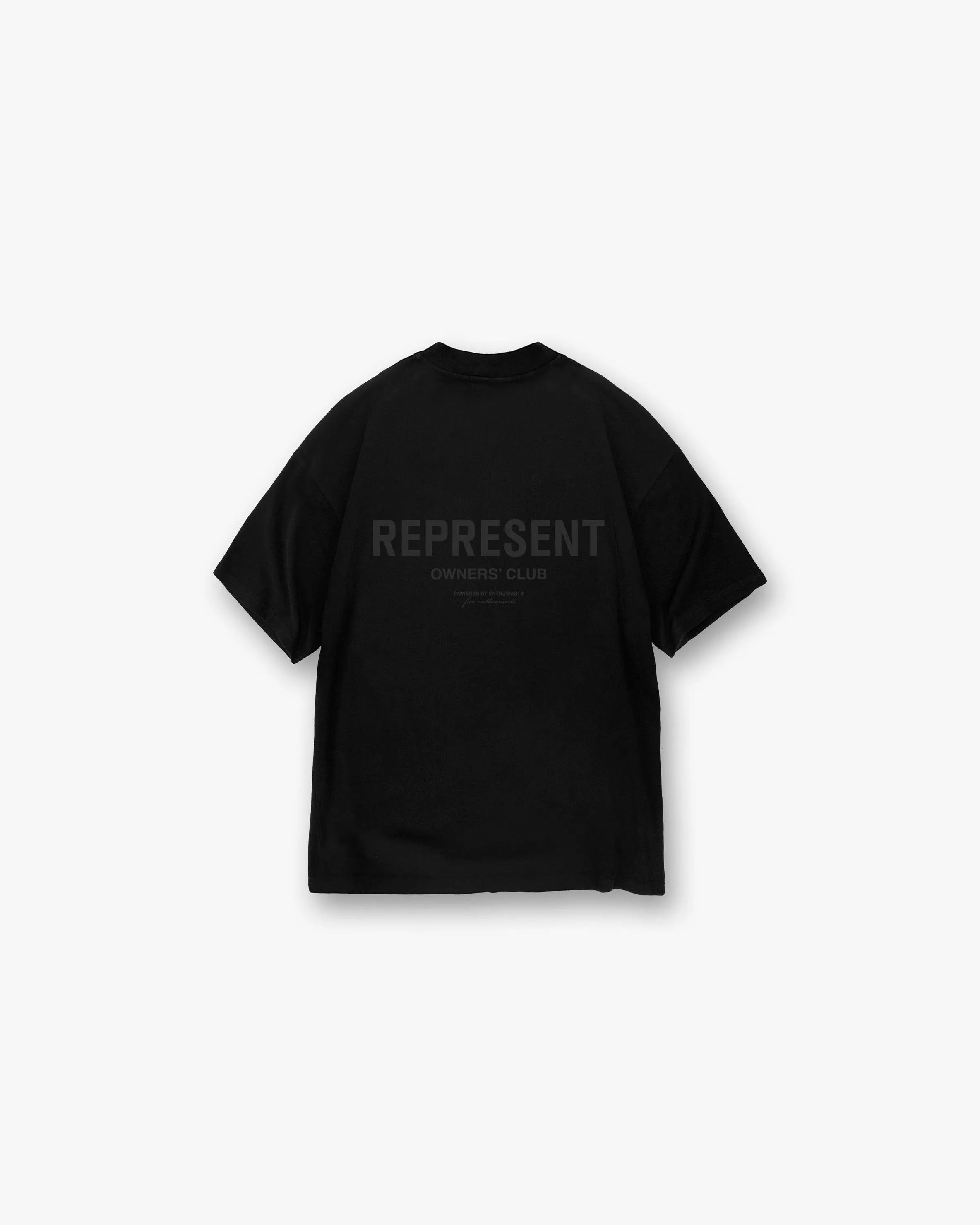 Represent Owners Club T-Shirt - Black Reflective sold by Represent