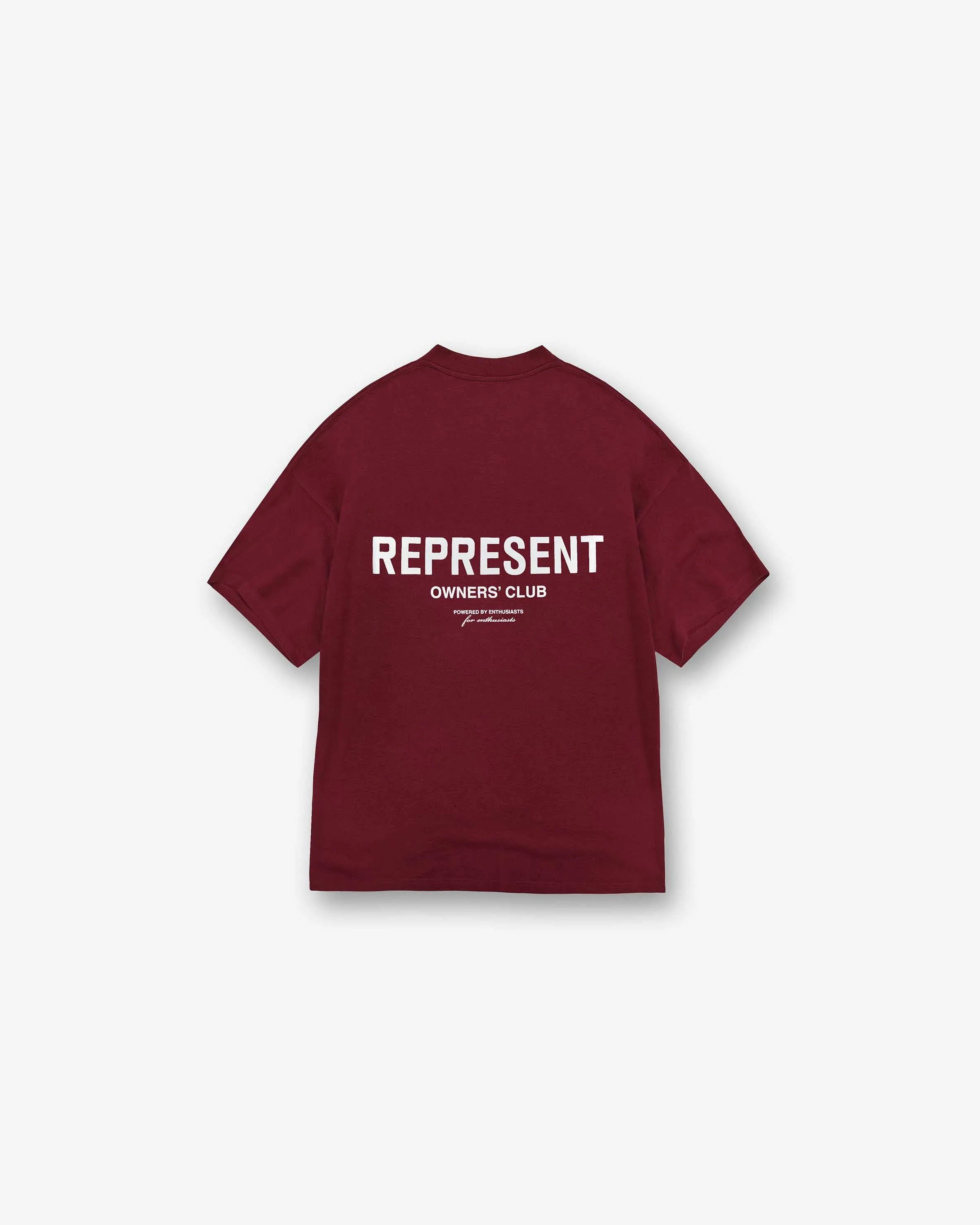 Represent Owners Club T-Shirt - Maroon sold by Represent