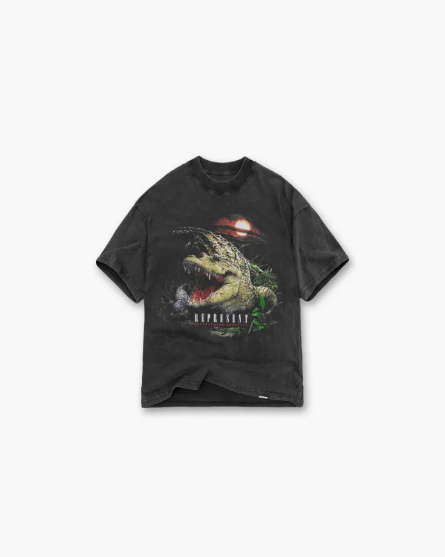 Destructive Appetite T-Shirt - Vintage Grey made by Represent