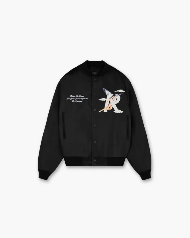 Storms In Heaven Souvenir Bomber - Black sold by Represent