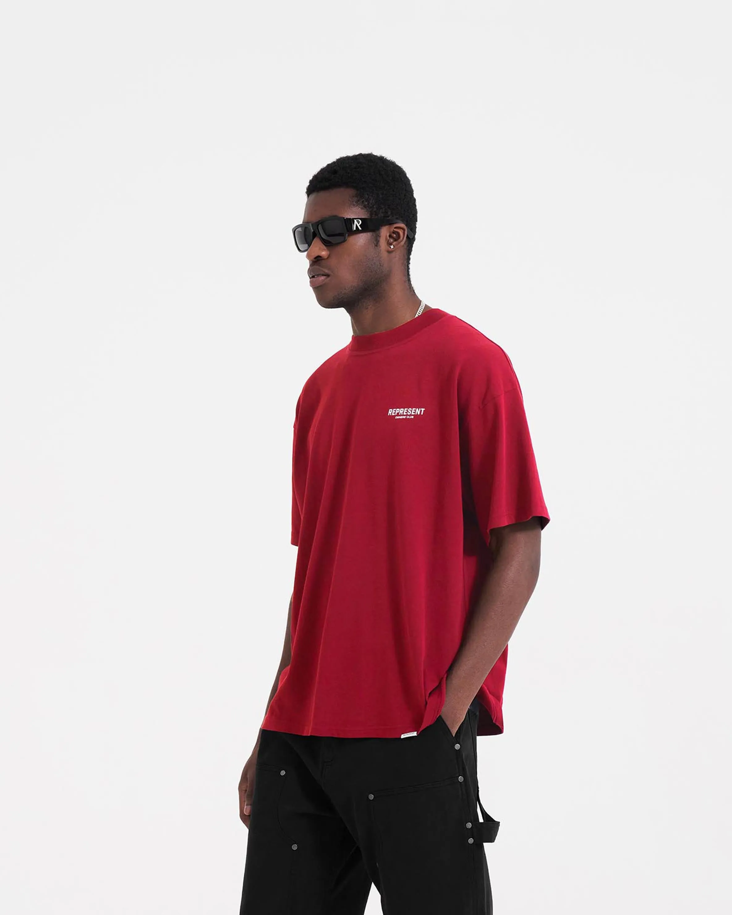 Represent Owners Club T-Shirt - Red sold by Represent product image thumbnail 4