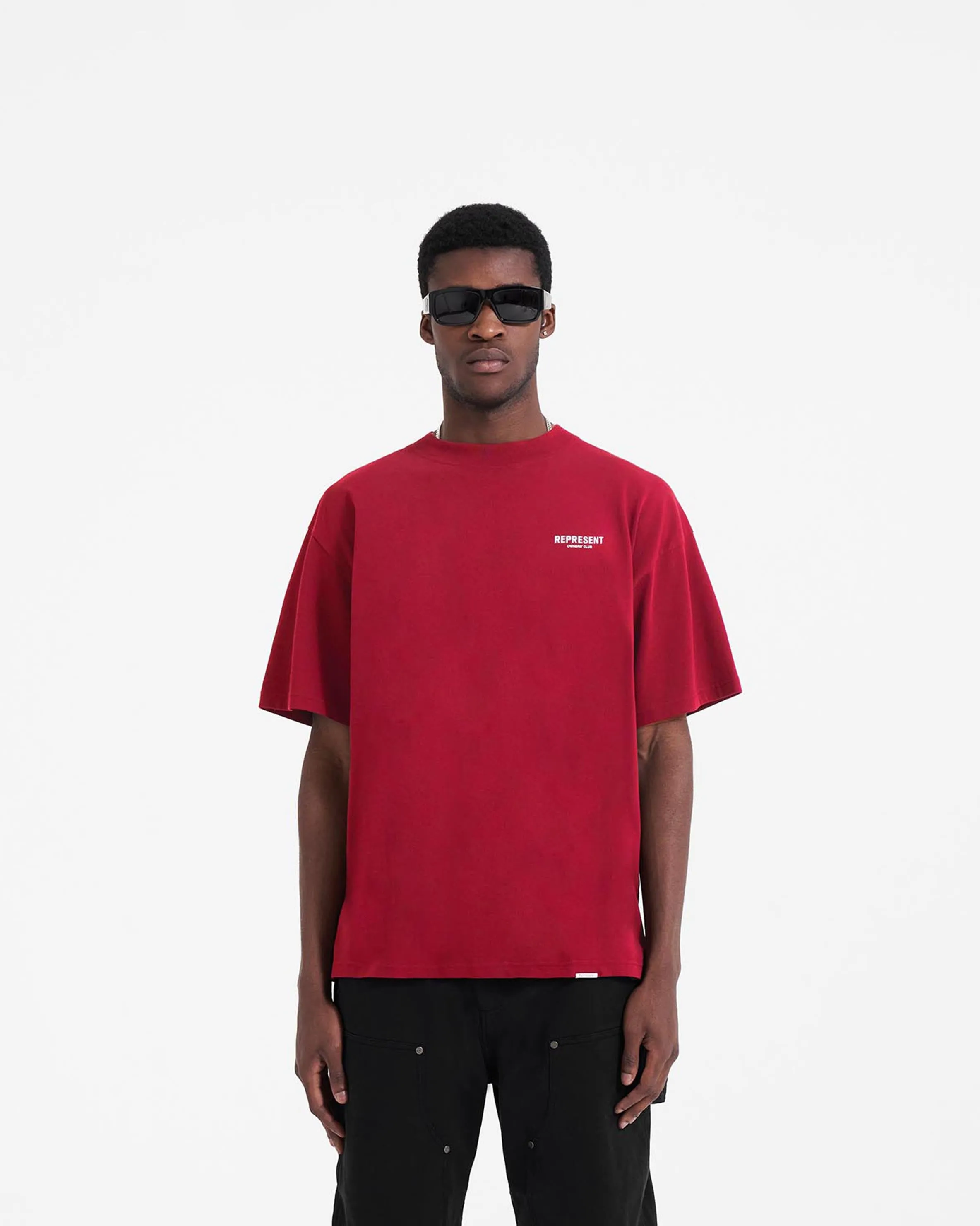 Represent Owners Club T-Shirt - Red sold by Represent product image thumbnail 3