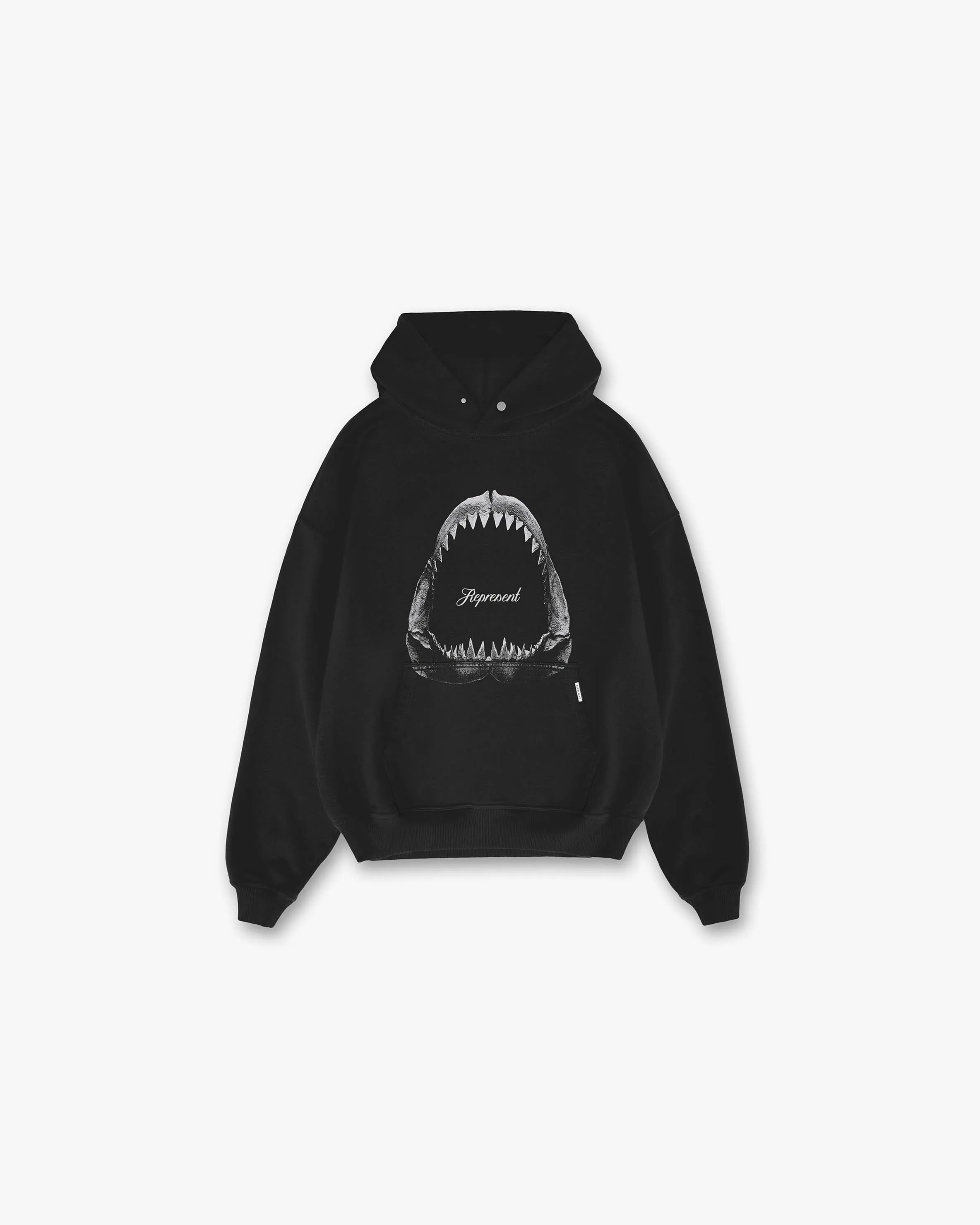 Shark Jaws Hoodie - Off Black sold by Represent