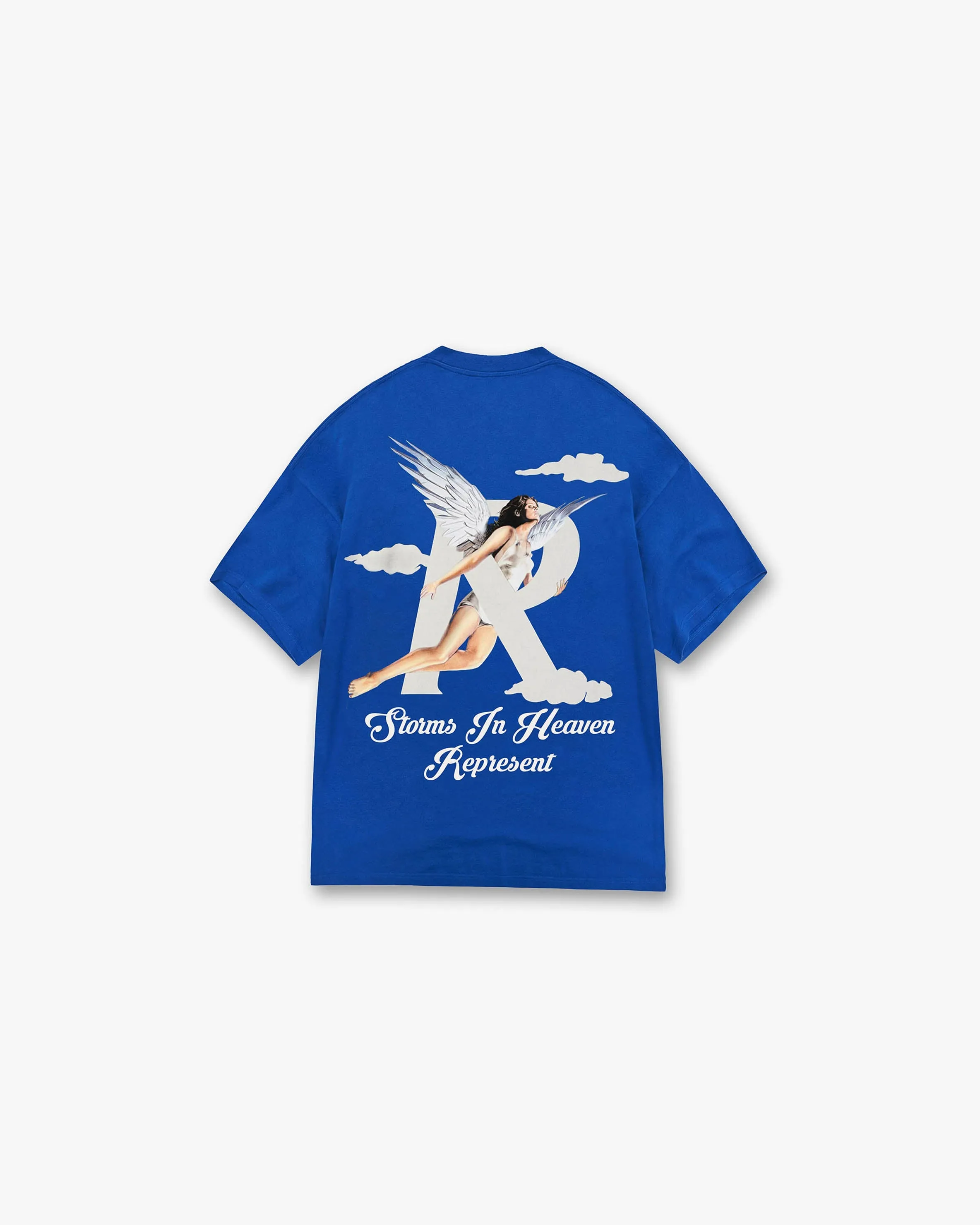Storms In Heaven T-Shirt - Cobalt sold by Represent product image thumbnail 2