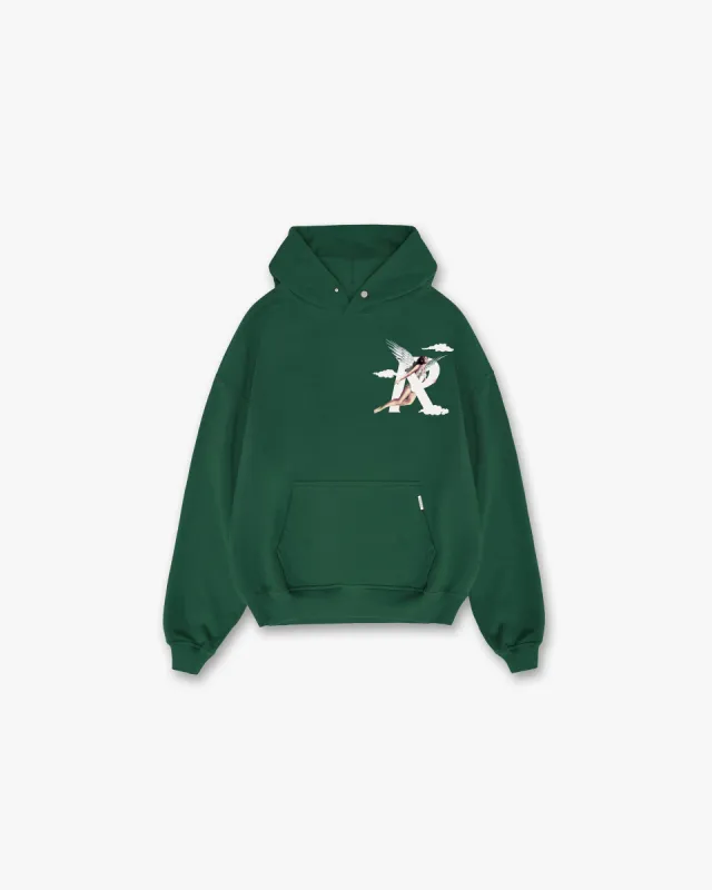 Storms In Heaven Hoodie - Racing Green sold by Represent