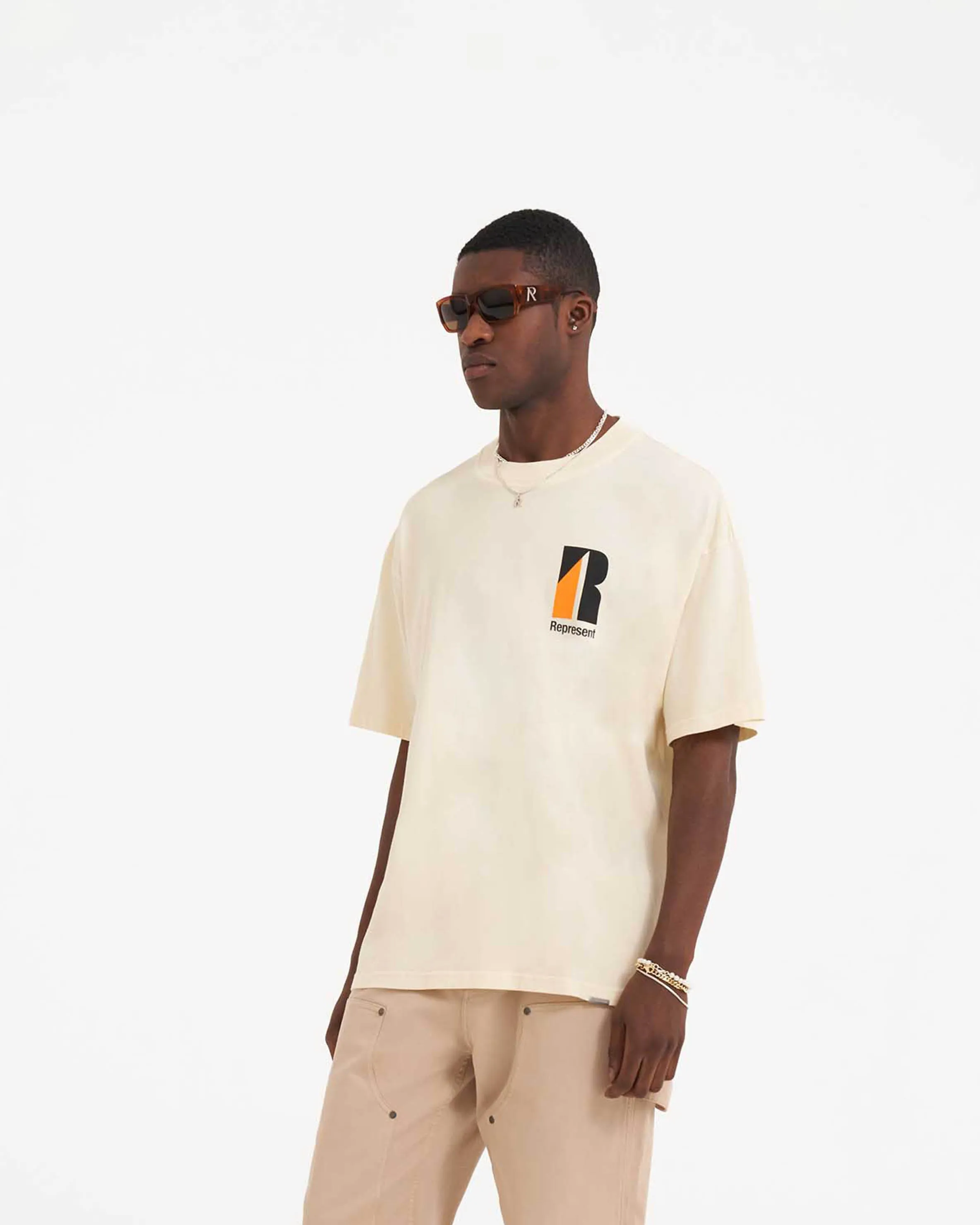 Decade Of Speed T-Shirt - Cream sold by Represent product image thumbnail 5