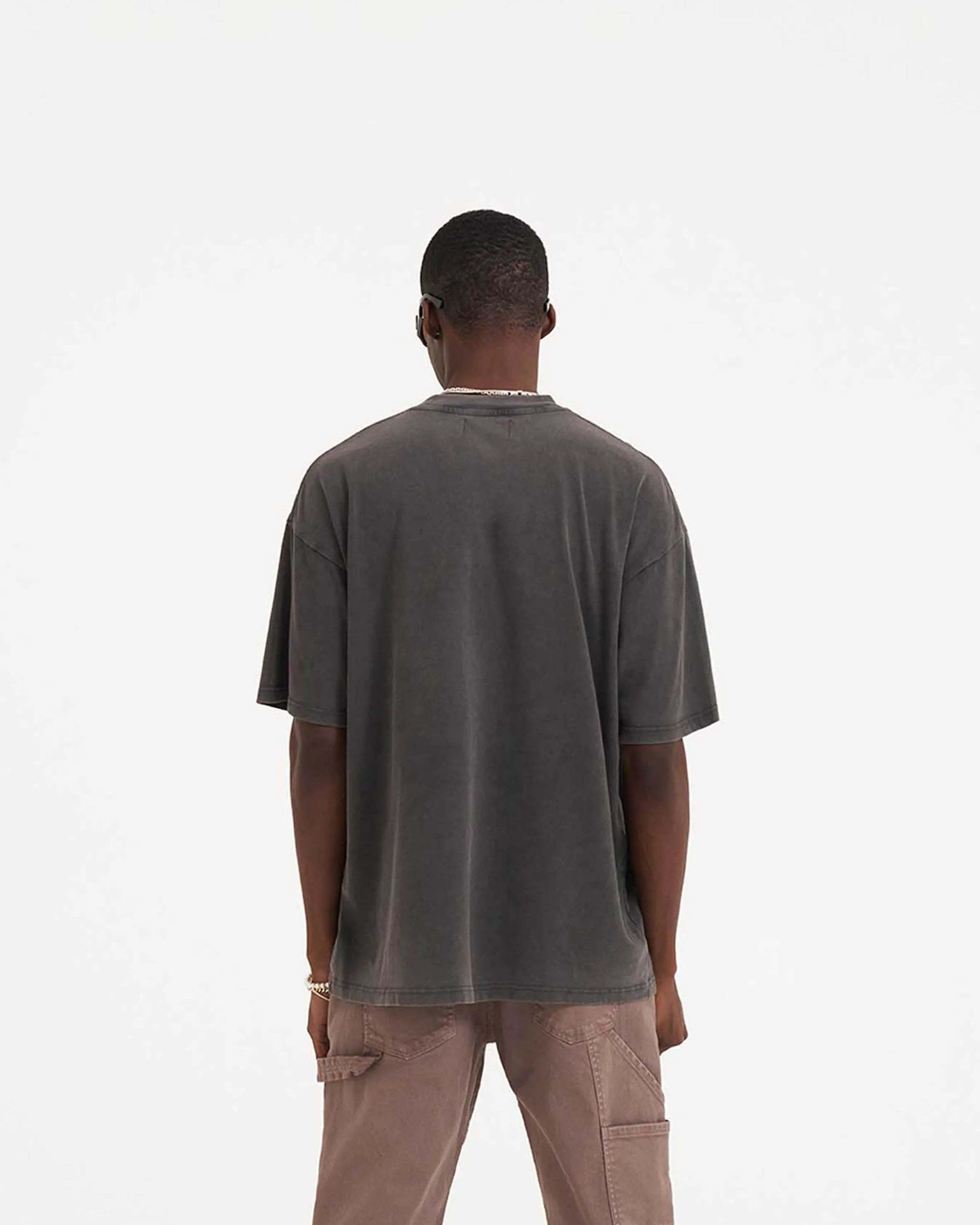 Shark Jaws T-Shirt - Vintage Grey sold by Represent product image thumbnail 3