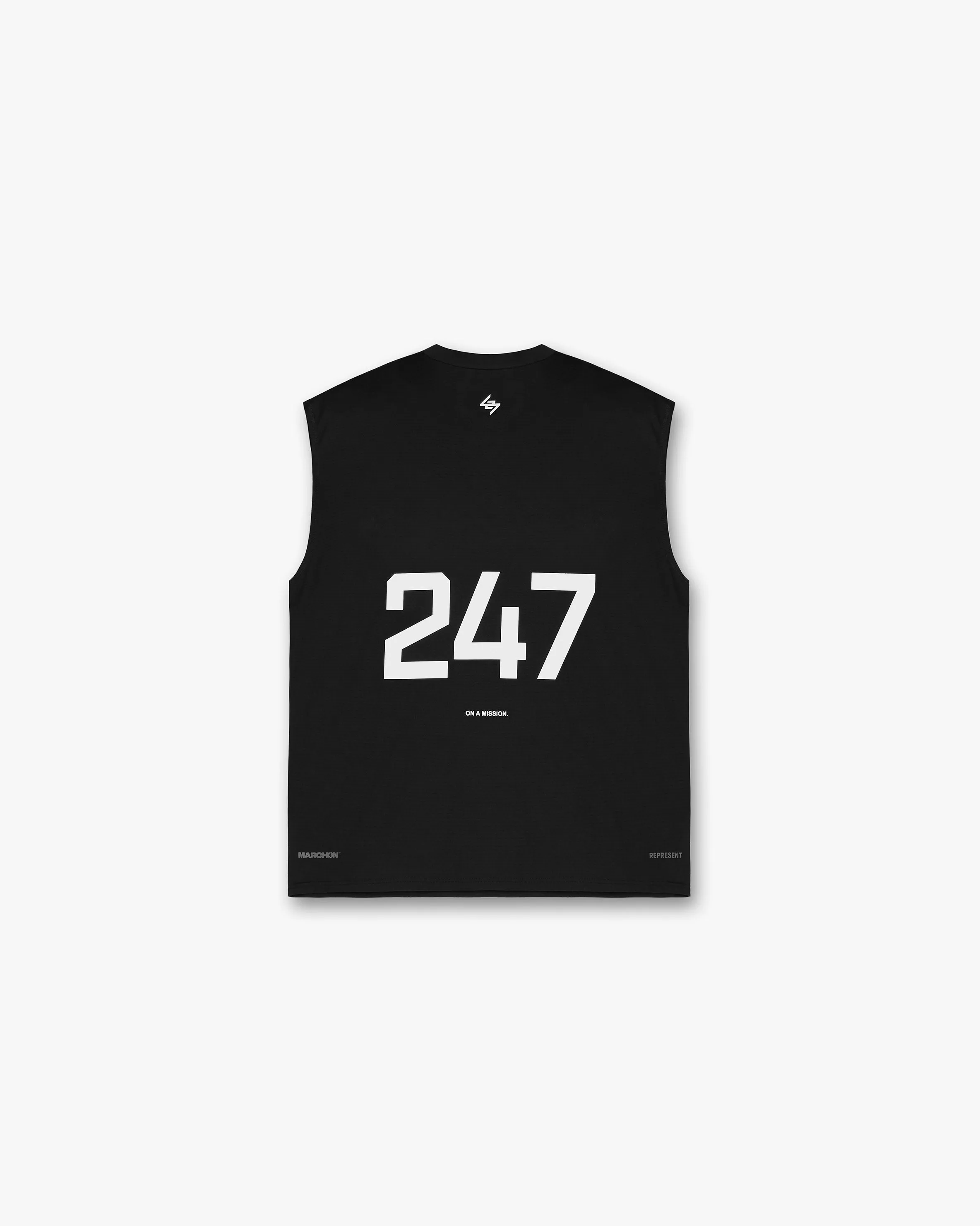 Team 247 Oversized Tank x Marchon - Black sold by Represent product image thumbnail 2