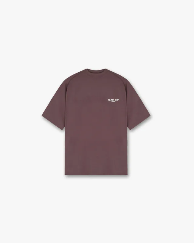 Team 247 Oversized T-Shirt - Plum sold by Represent