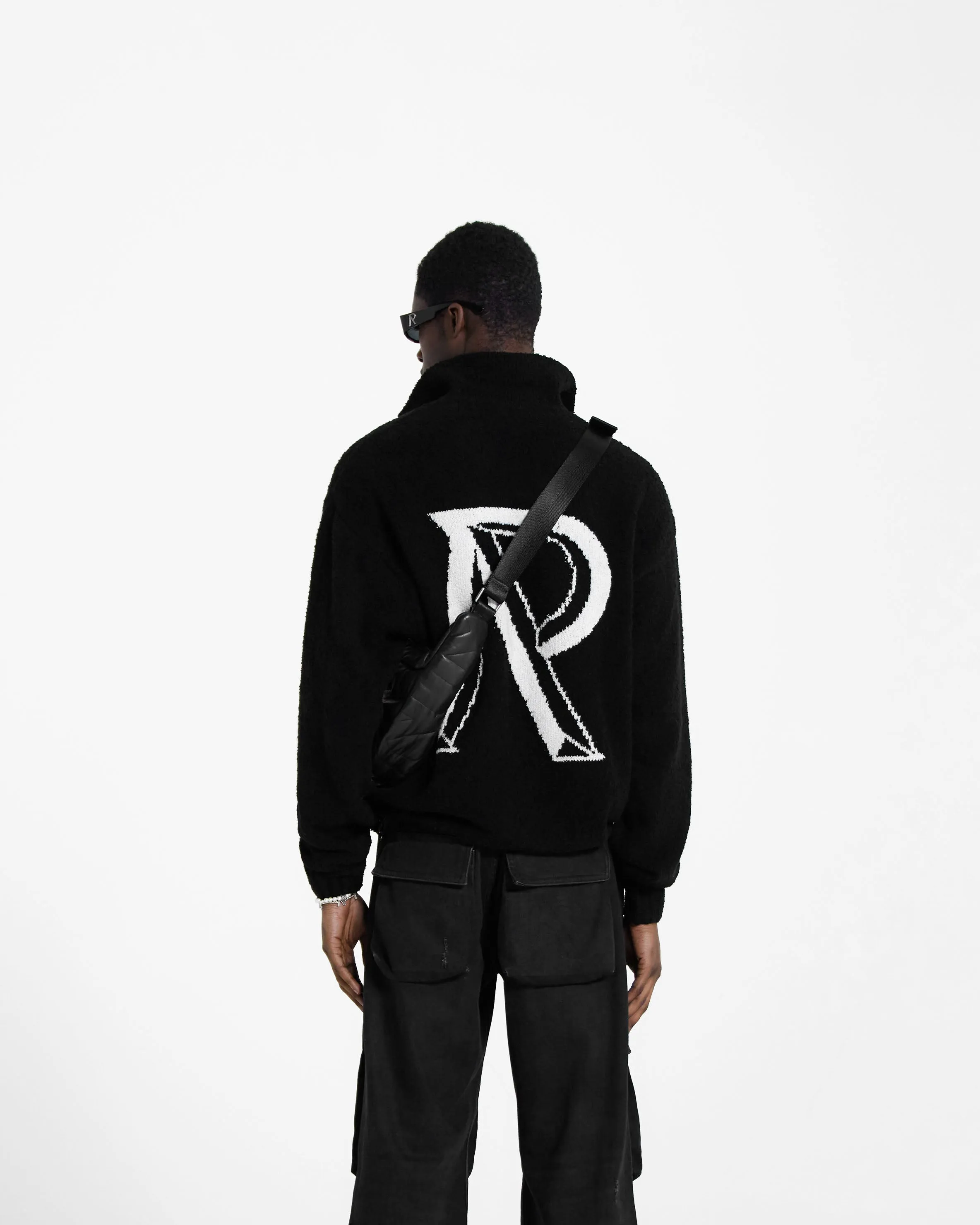 Initial Boucle Polo - Jet Black sold by Represent product image thumbnail 5