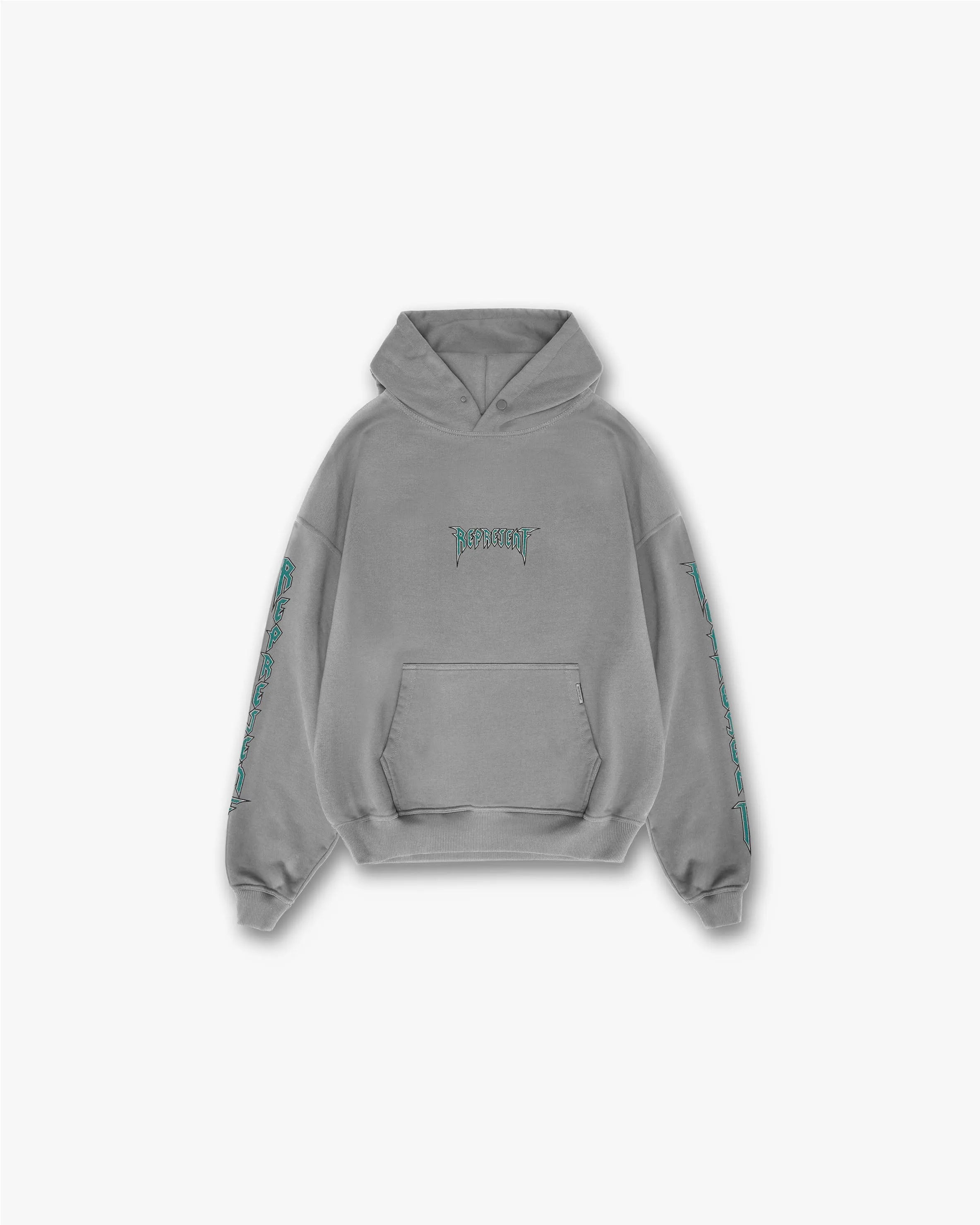 Rock Logo Hoodie - Ultimate Grey sold by Represent