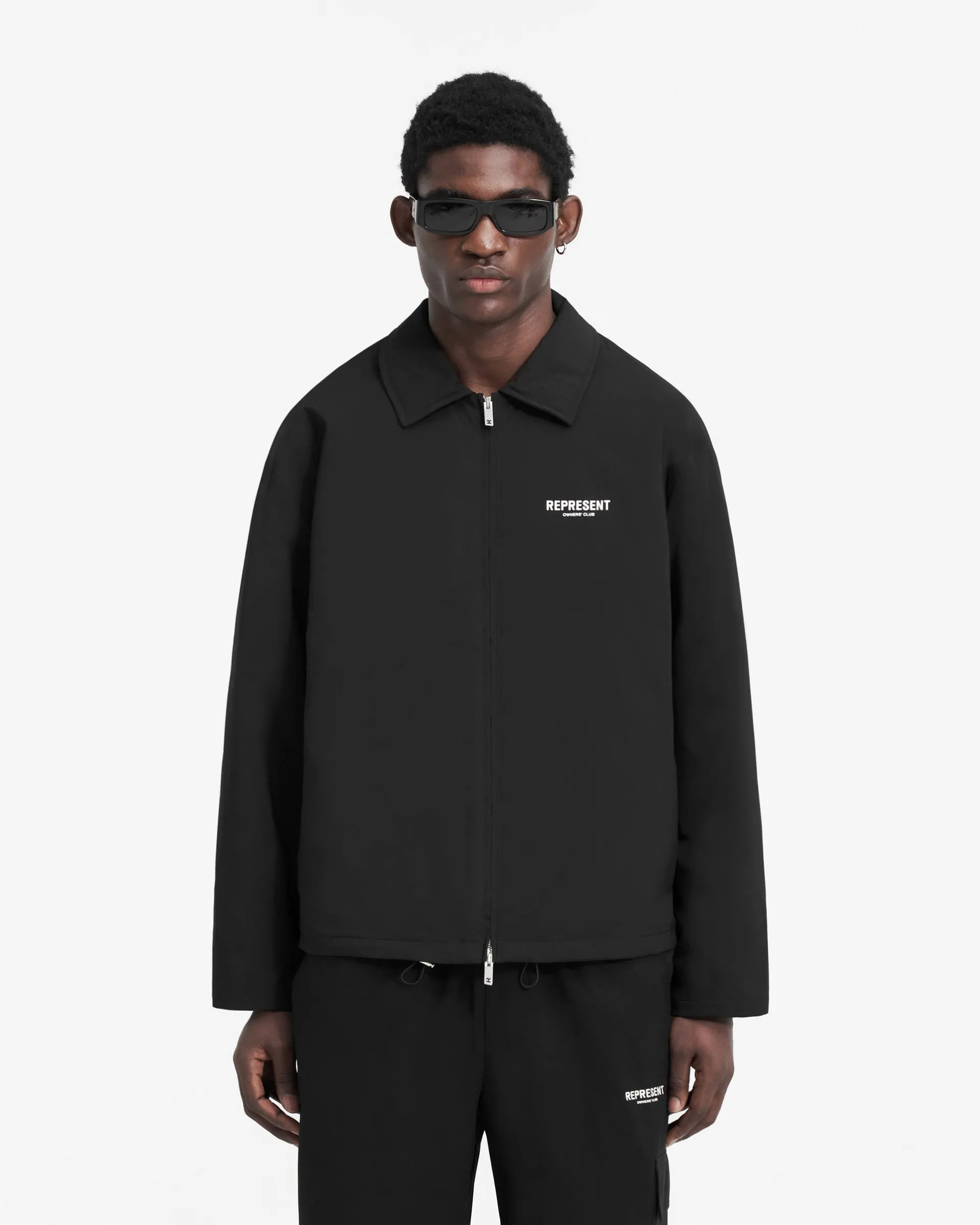 Represent Owners Club Coach Jacket - Black sold by Represent product image thumbnail 3