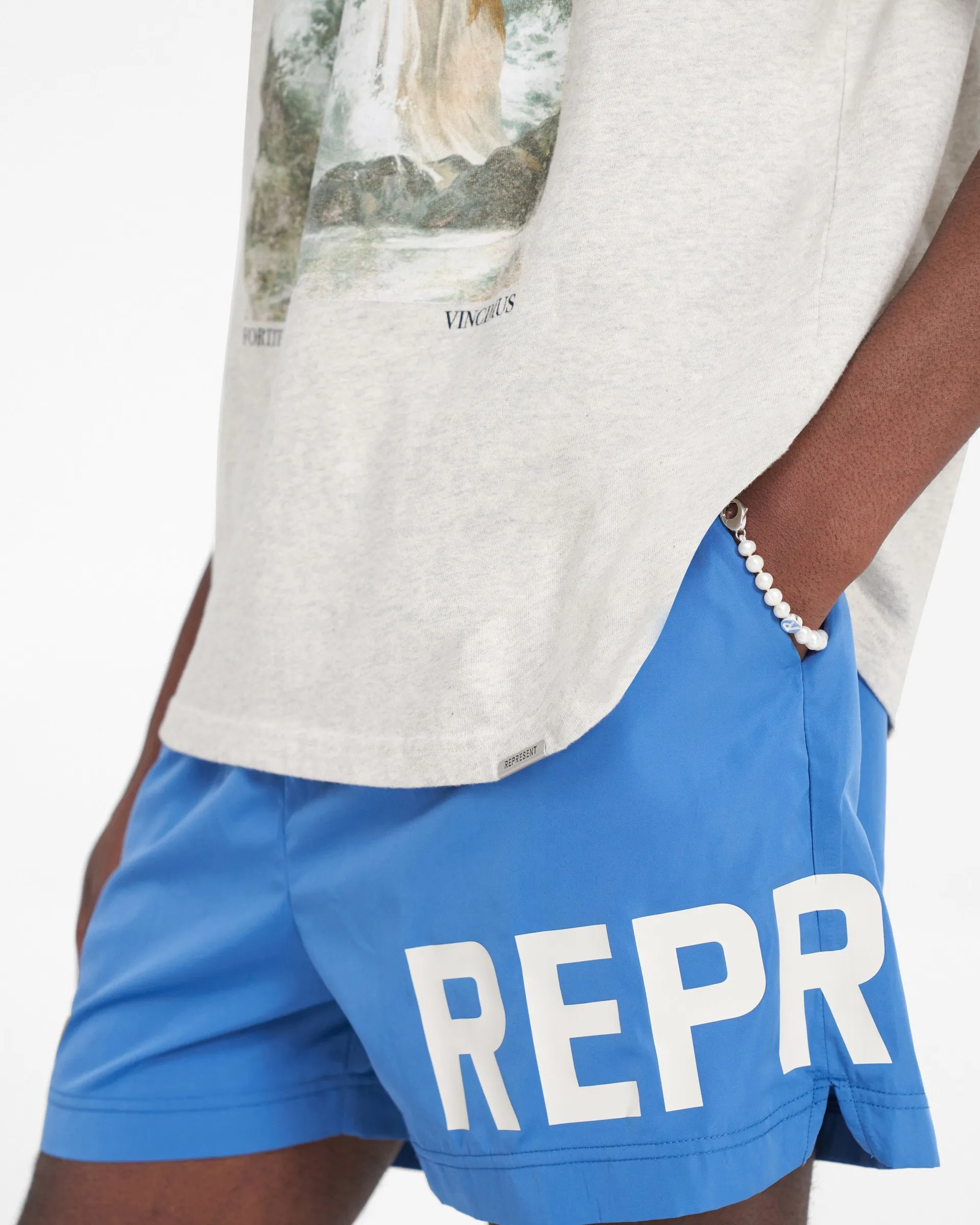 Represent Swim Short - Sky Blue sold by Represent product image thumbnail 5